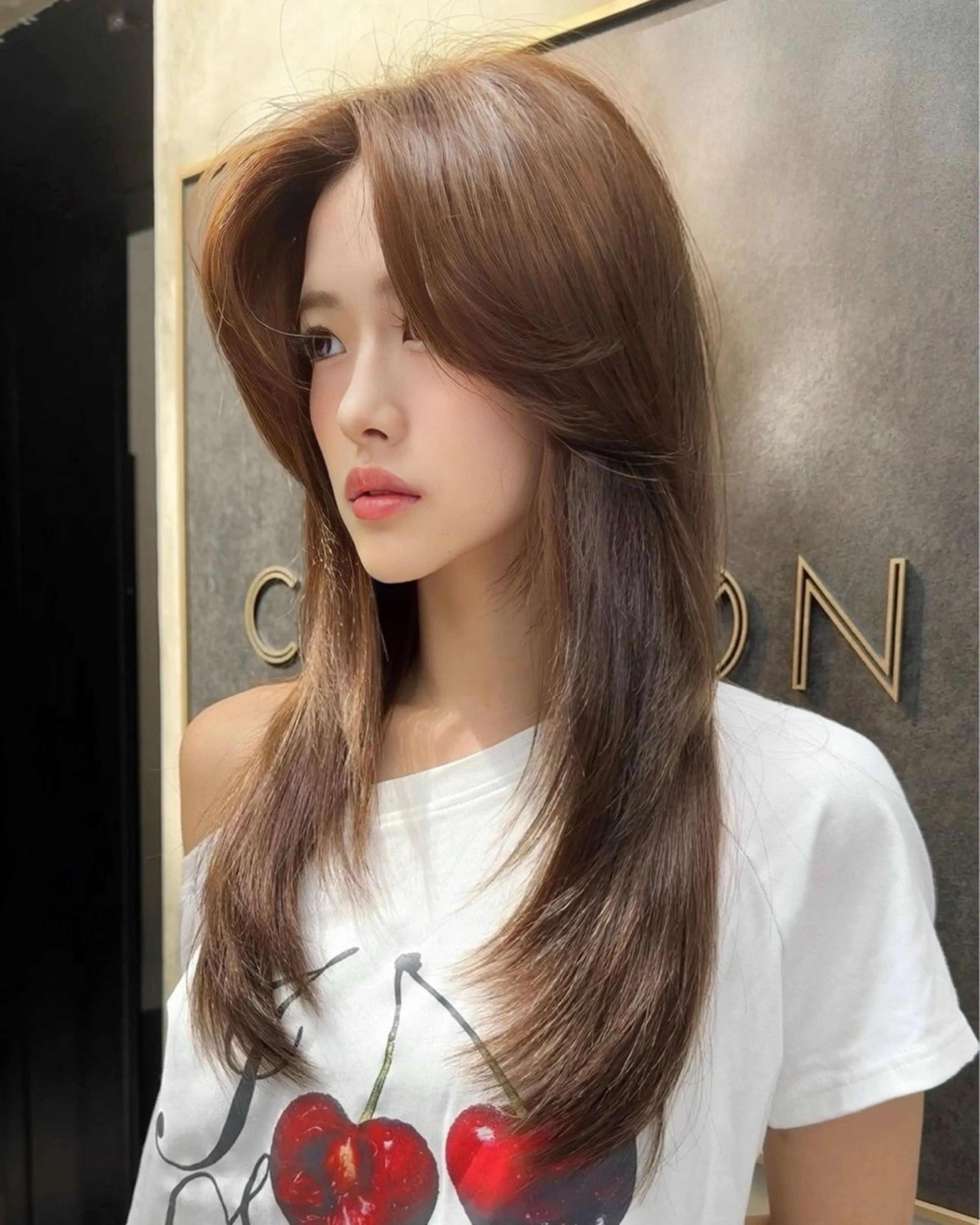 ロング カラー 中韓🇨🇳🇰🇷 🤍TAKAHIROのヘアスタイル