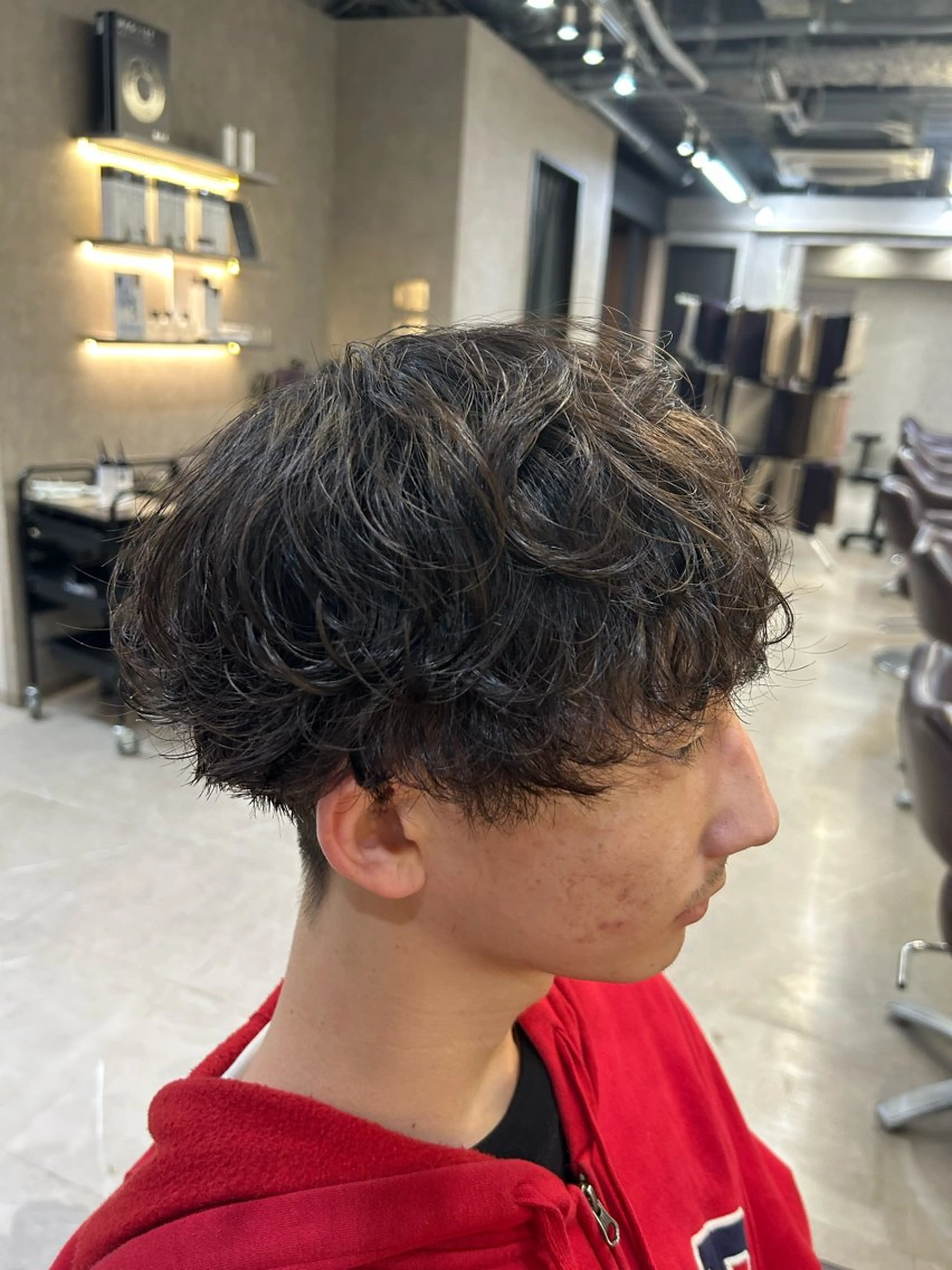 パーマ メンズ フラッグヘアー天神西通り店所属・flag hair レイナのヘアスタイル