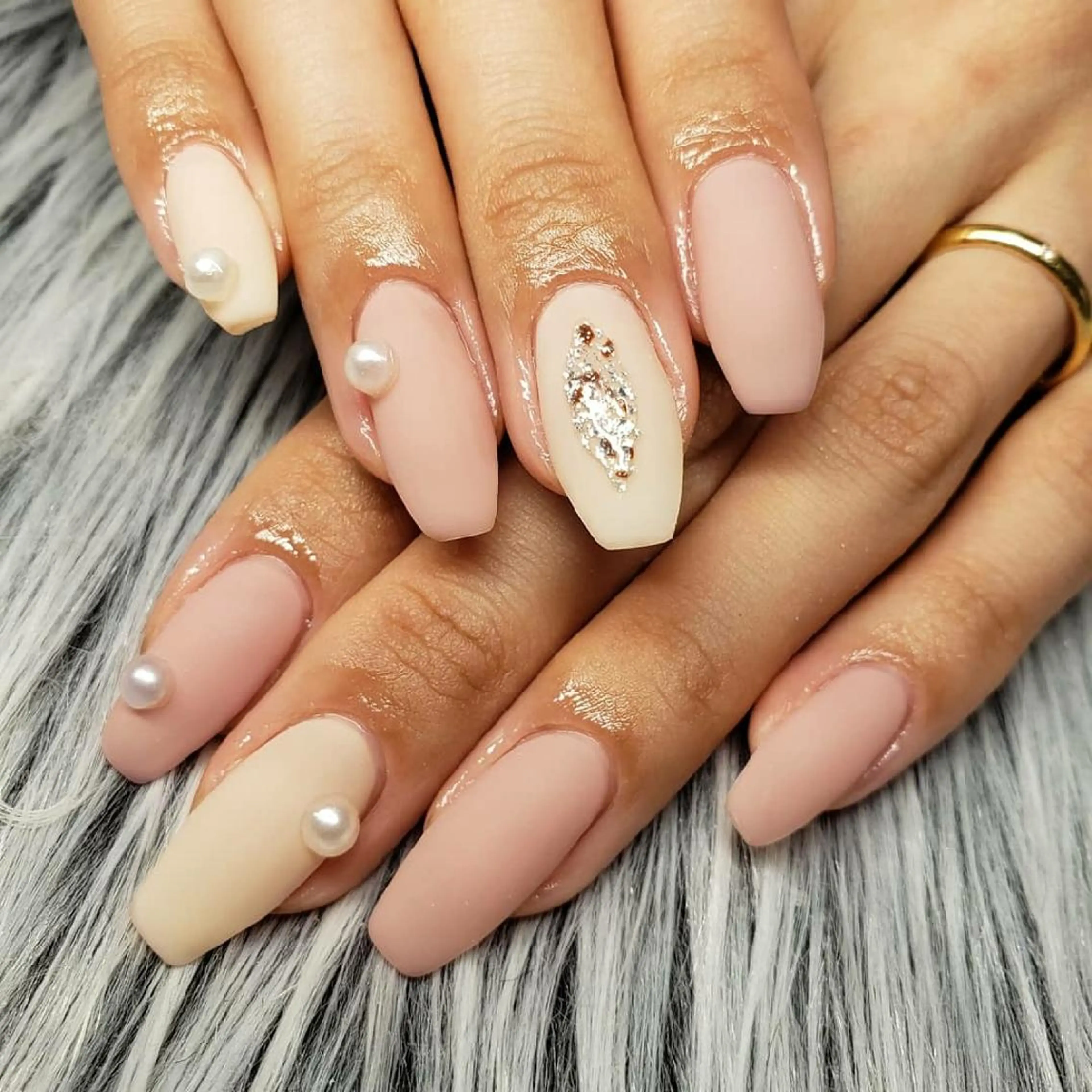 ネイル マットネイル ニュアンスネイル パステルネイル スカルプネイル Nail salon Coco所属・Nail salon Coco【溝の口駅】のネイルデザイン
