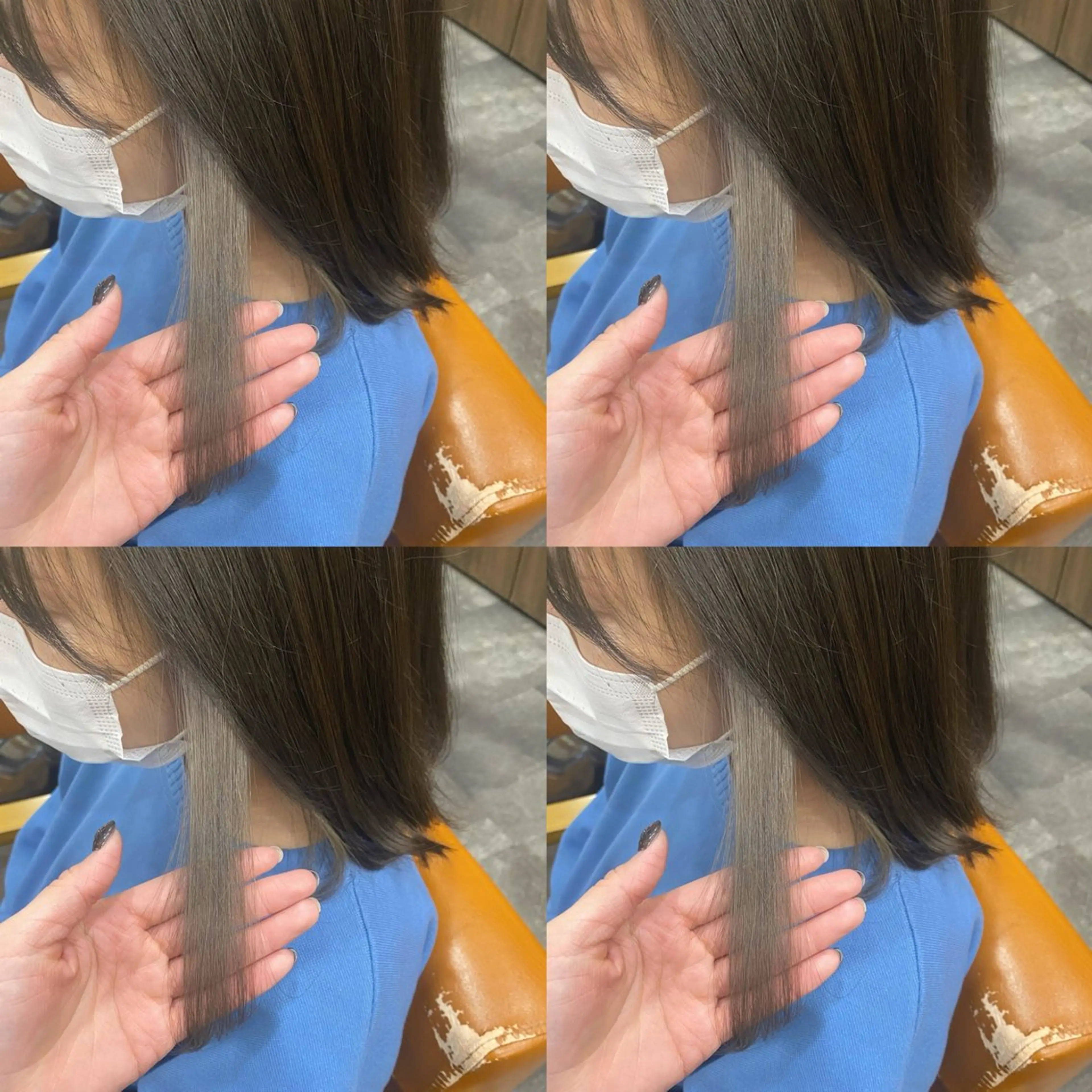 ミディアム 艶髪🤎 𝑺𝑬𝑵𝑹𝑰のヘアスタイル