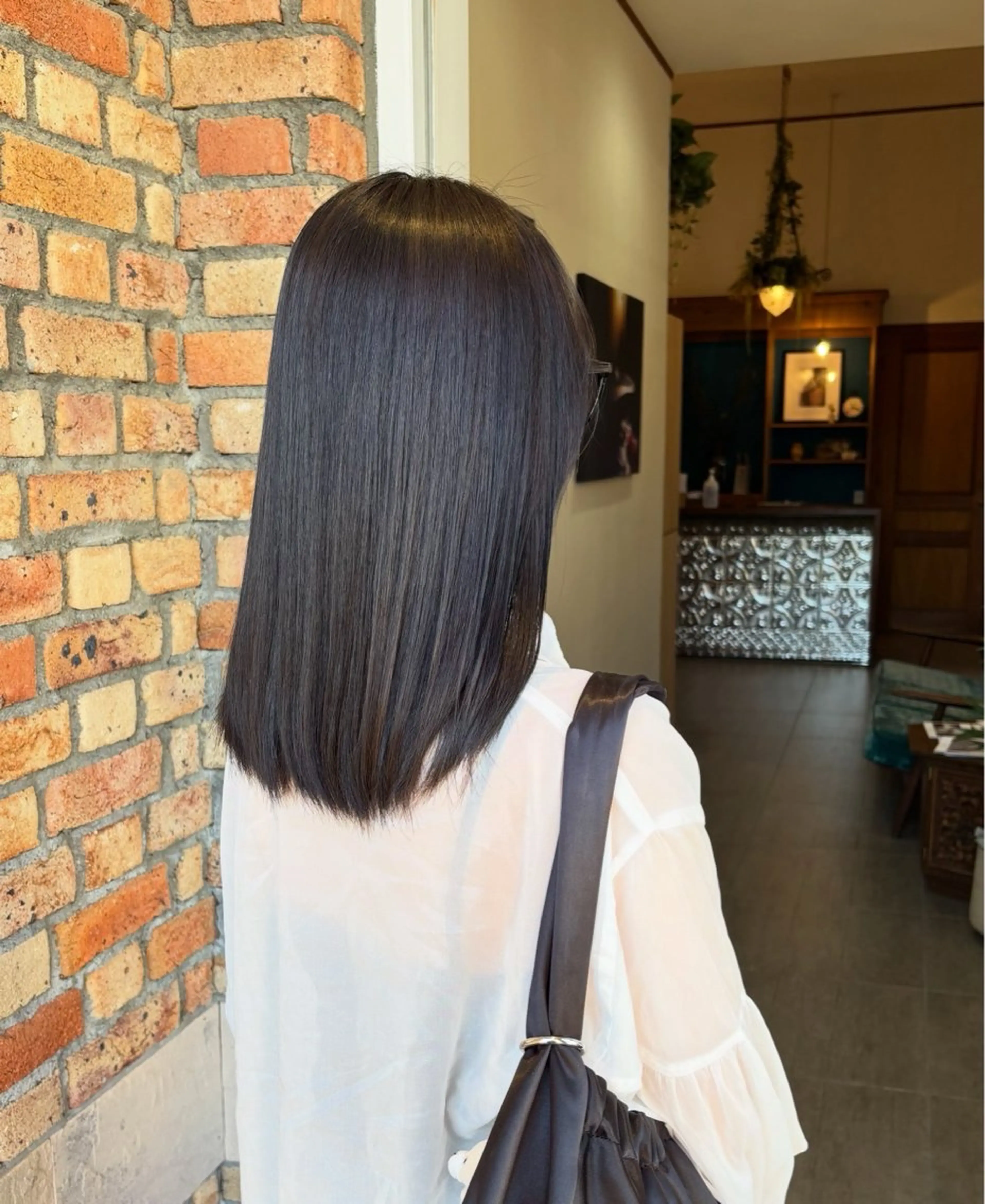 ロング カラー ヘアカラー トリートメント 兼子莉彩 ／暗髪🤎／暖色🍒のヘアスタイル