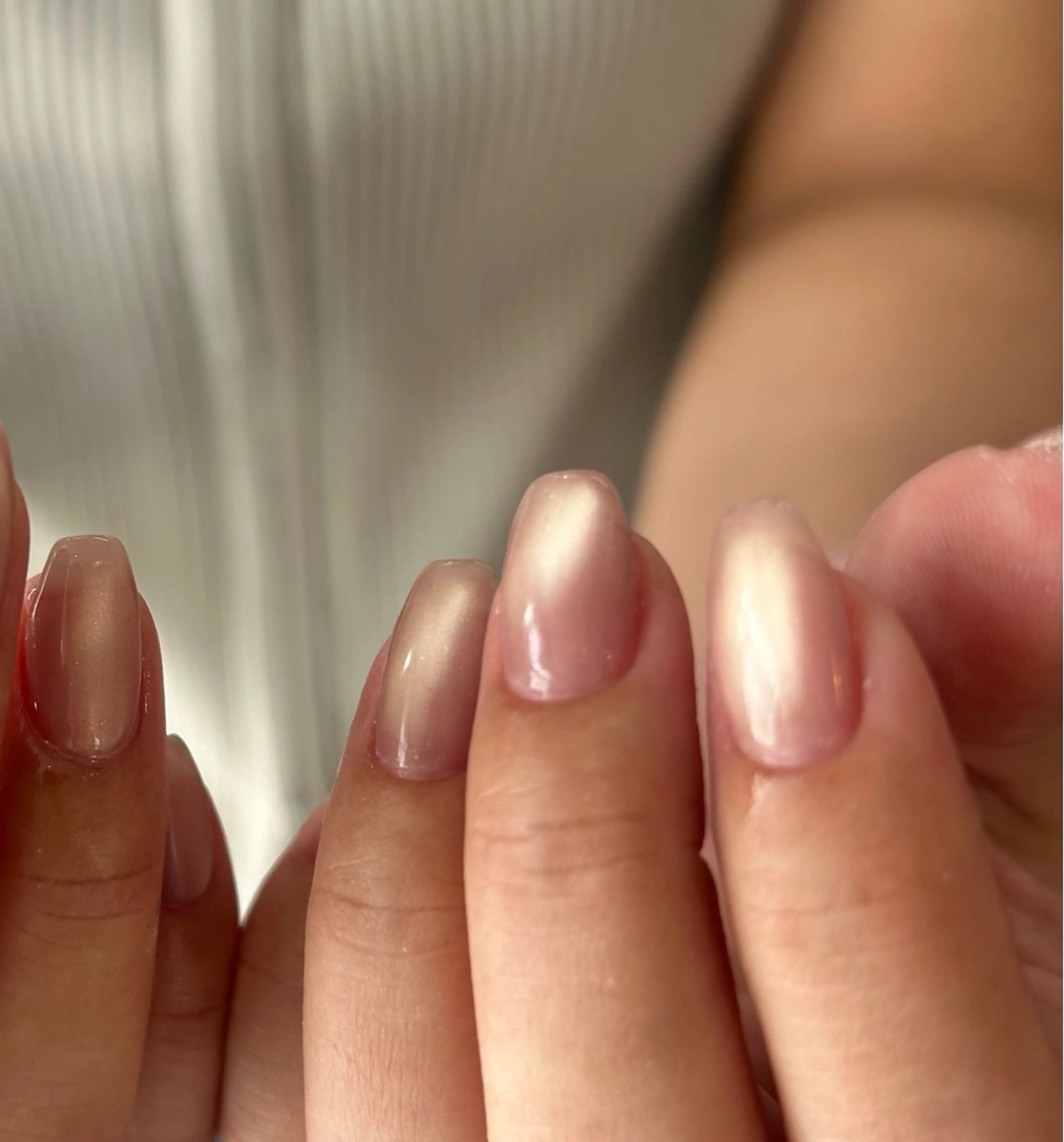 ネイル 氷ネイル・うるうるネイル マグネットネイル ハンドネイル nail salon Miiのネイルデザイン