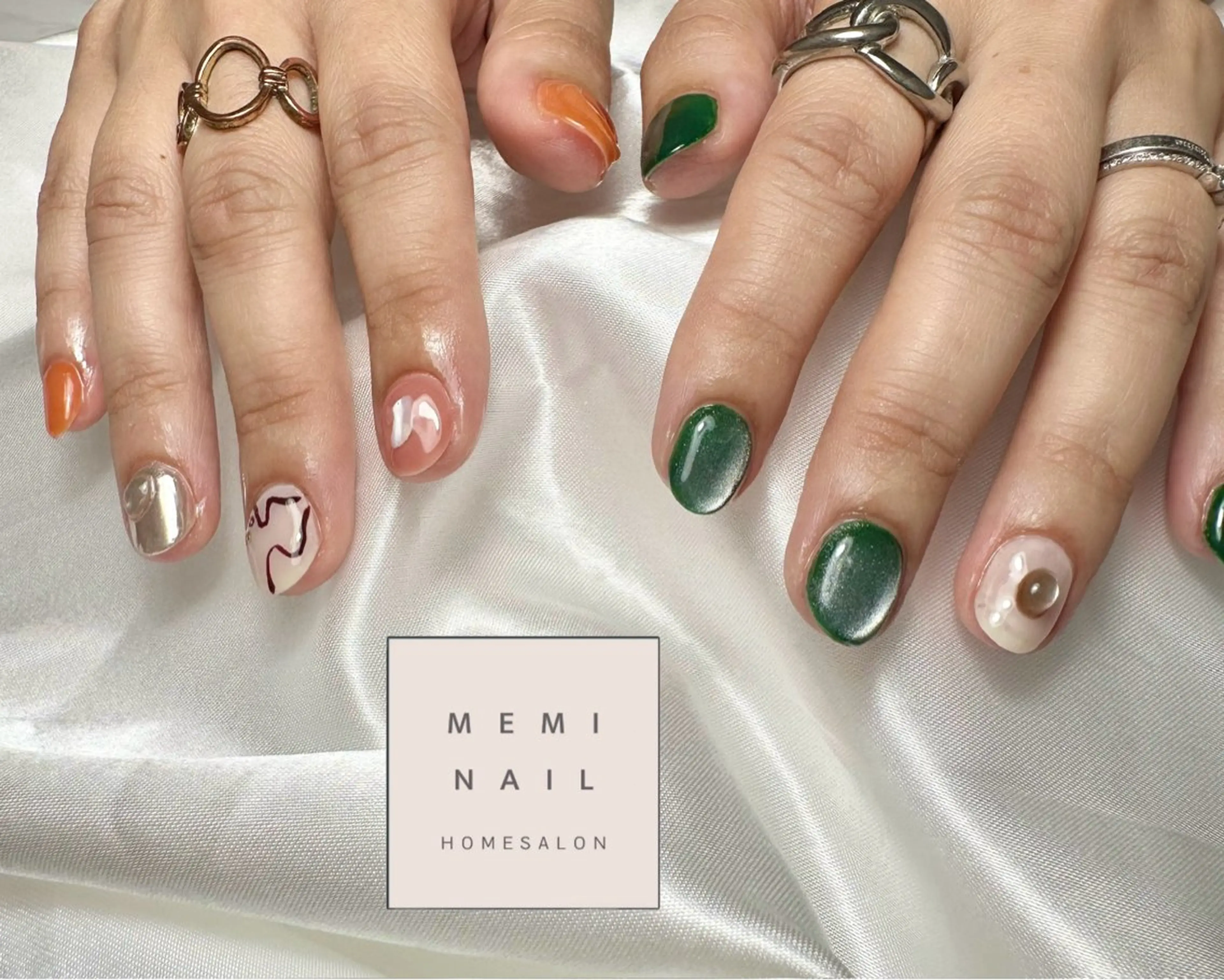 ネイル ハンドネイル MEMI NAILのネイルデザイン