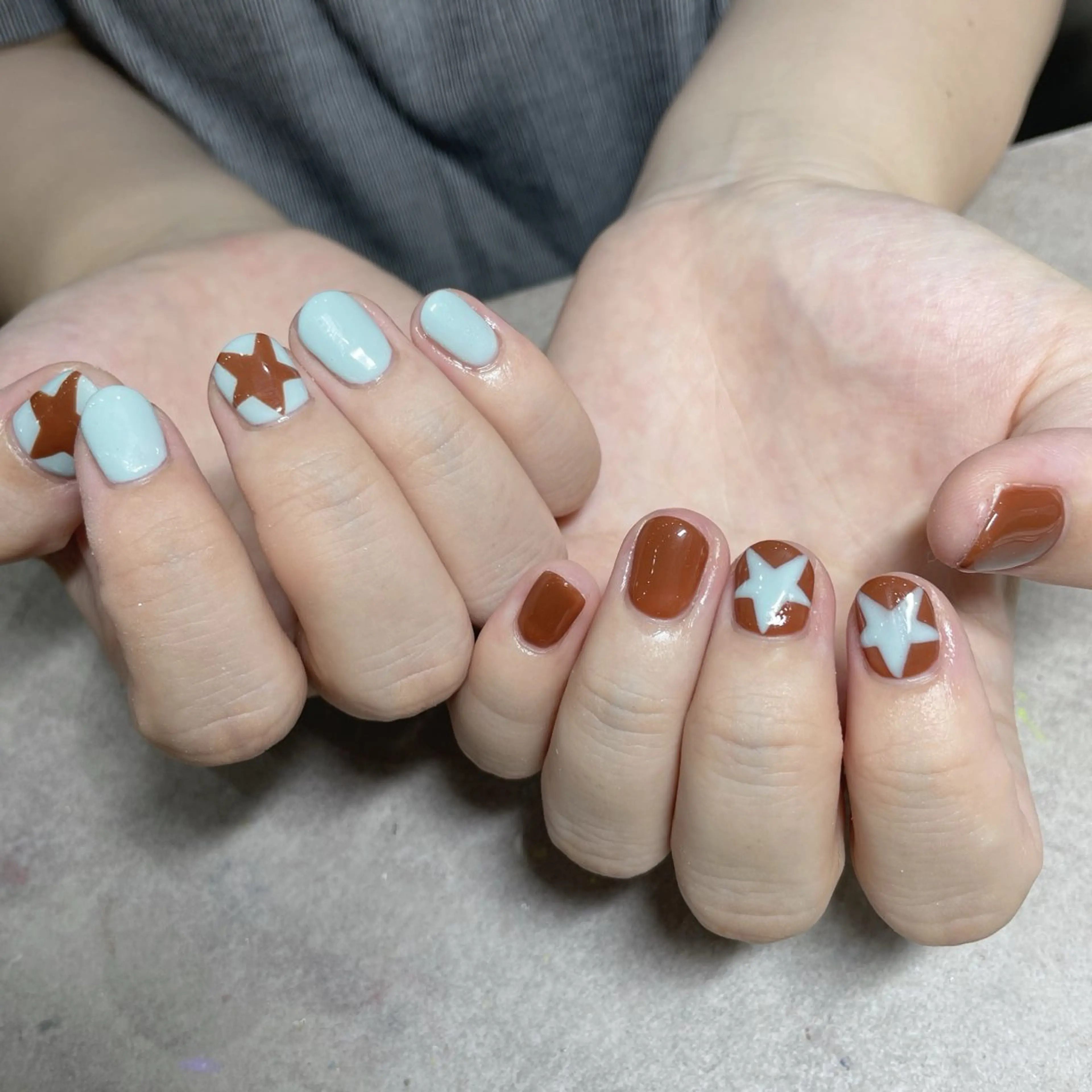 ショート アピュレ ネイリストのネイルデザイン