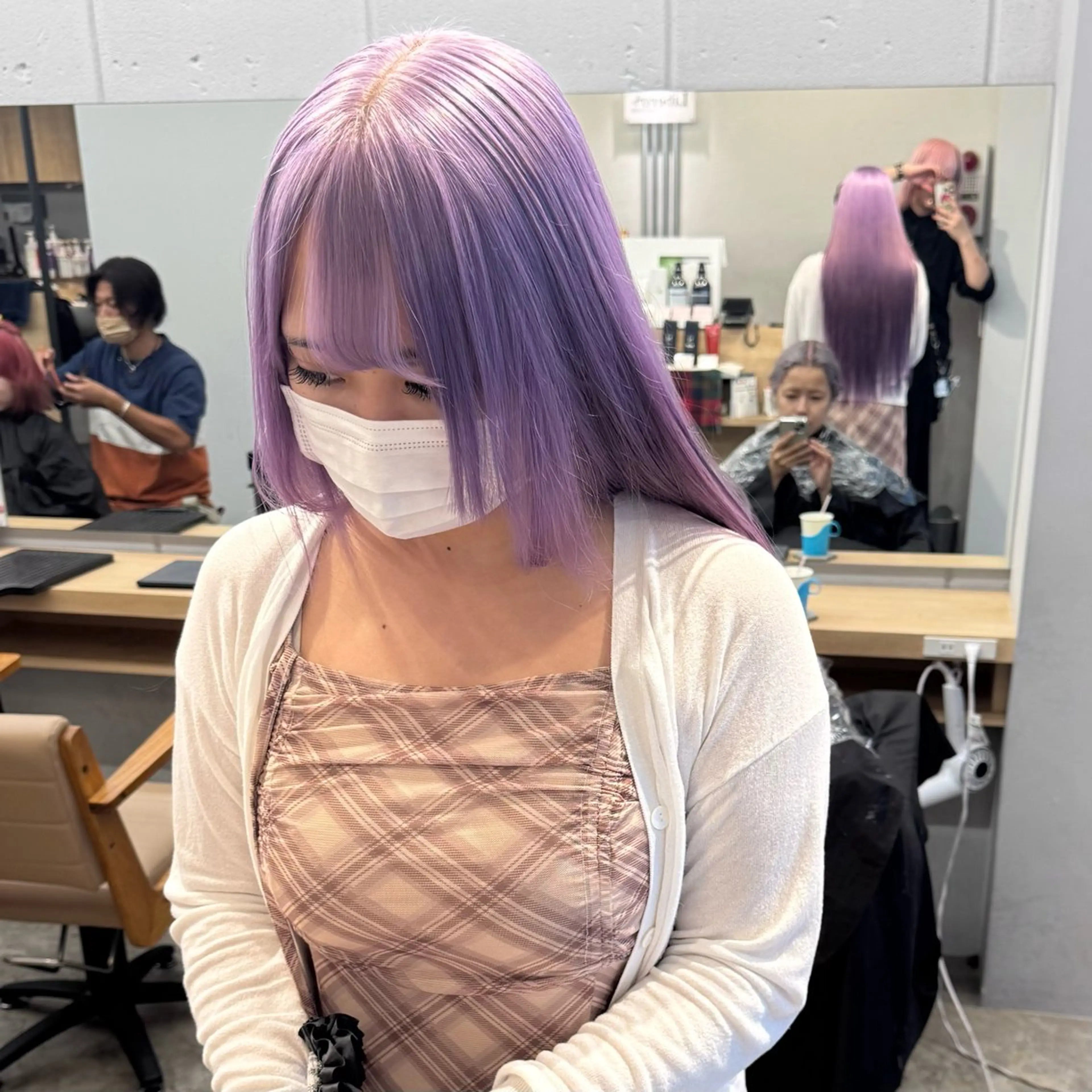 ロング カラー ブリーチ Libero 柏/ のぐち  ゆうきのヘアスタイル