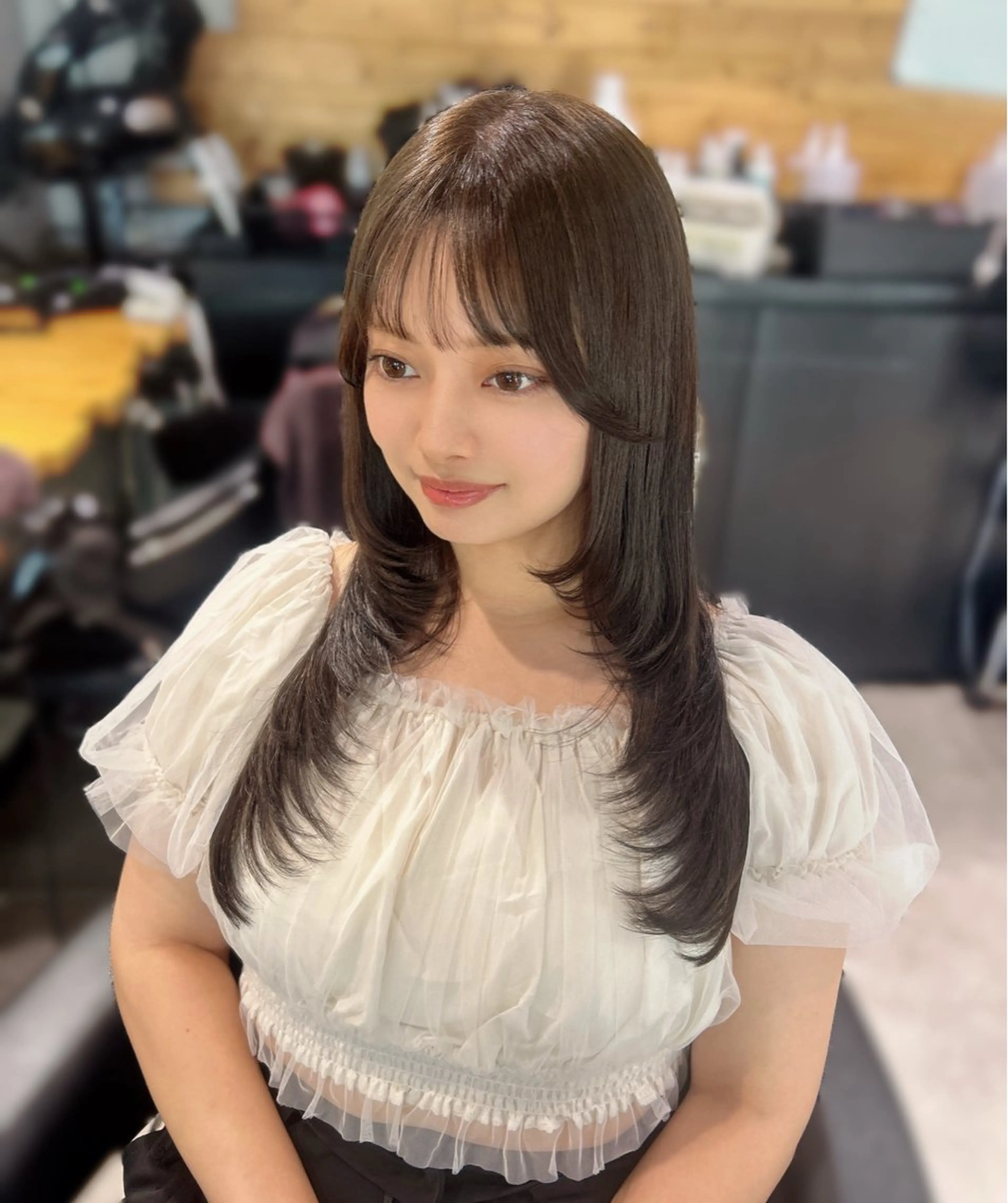 ロング カット トリートメント ヘッドスパ レイヤーStyle 🩵菜々実のヘアスタイル