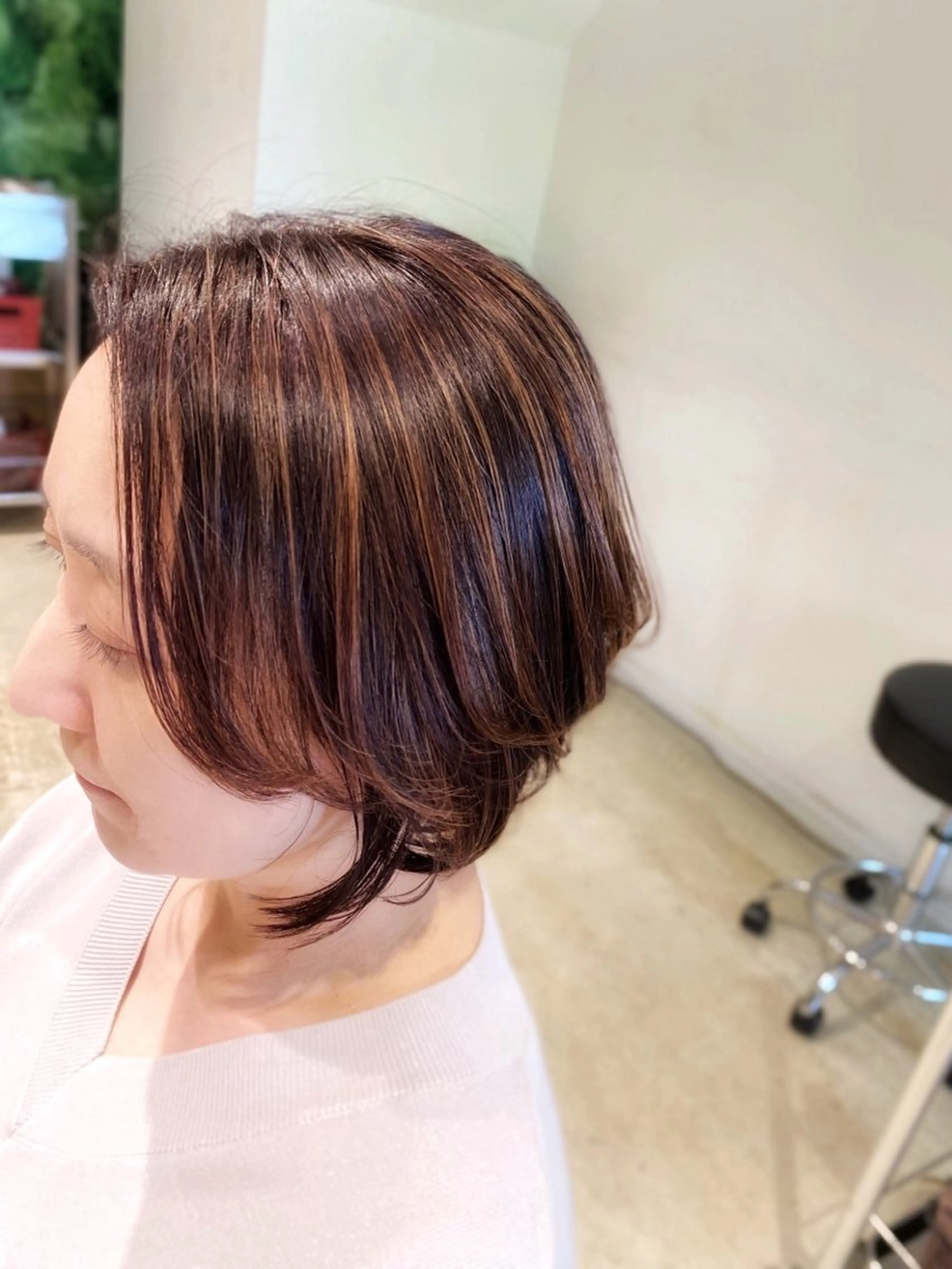ショート カラー パライソ竜美丘店 中根 奈緒のヘアスタイル