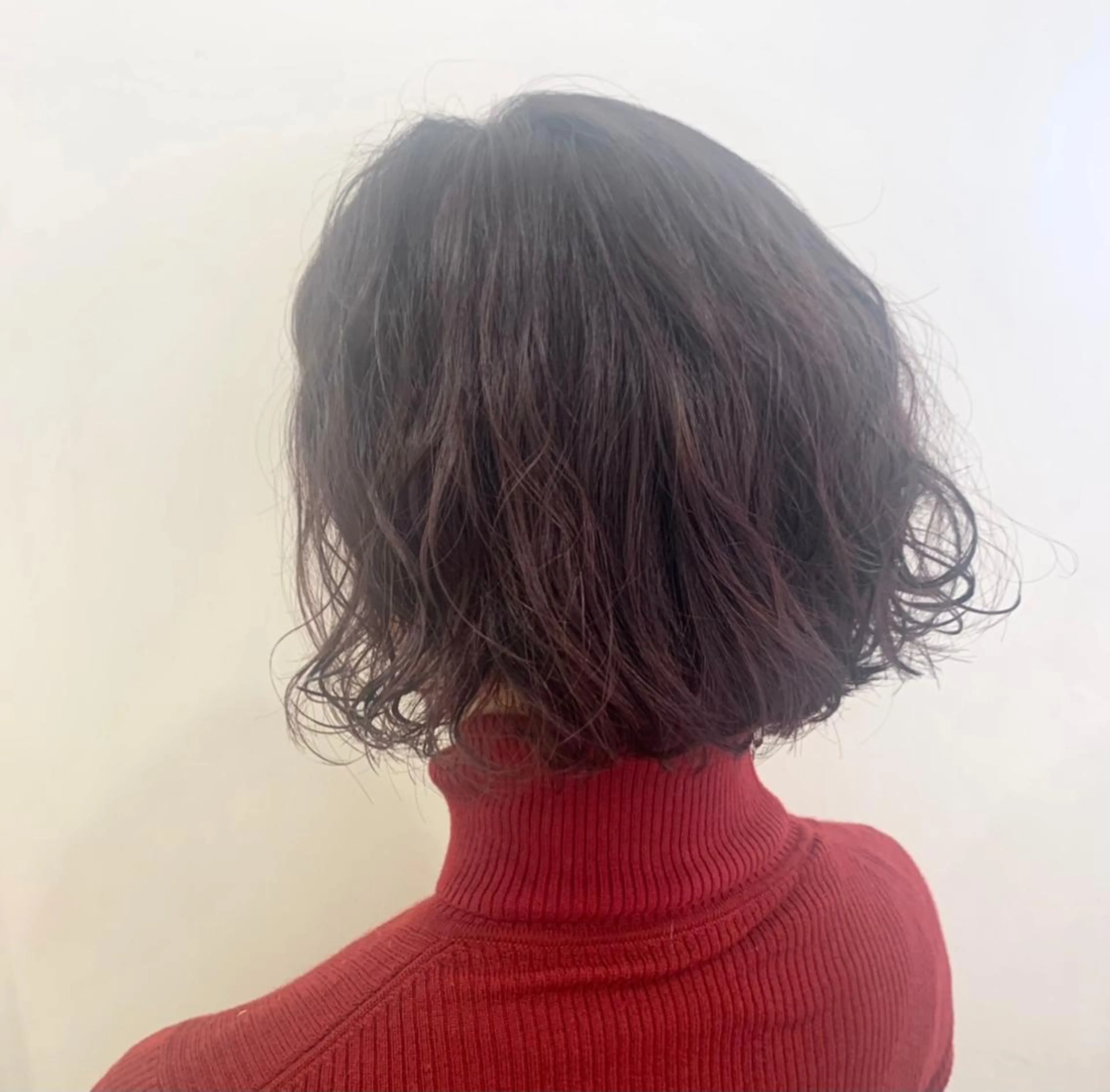 ショート パーマ ボブ/美髪矯正 /佐藤　奈巳のヘアスタイル