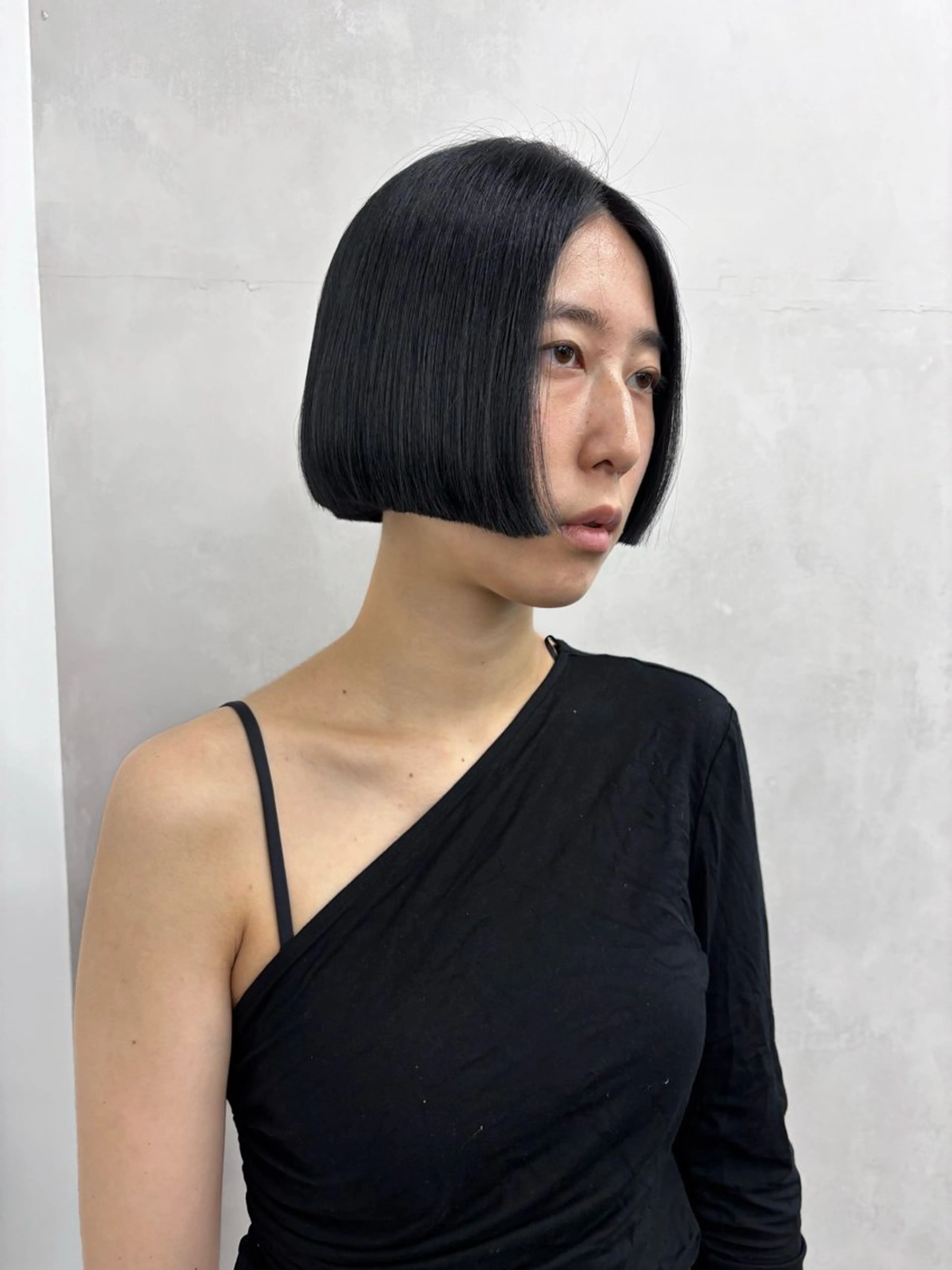 ショート 切りっぱなしボブ ボブ GARTE所属・ゲンキ /ウルフカットのヘアスタイル