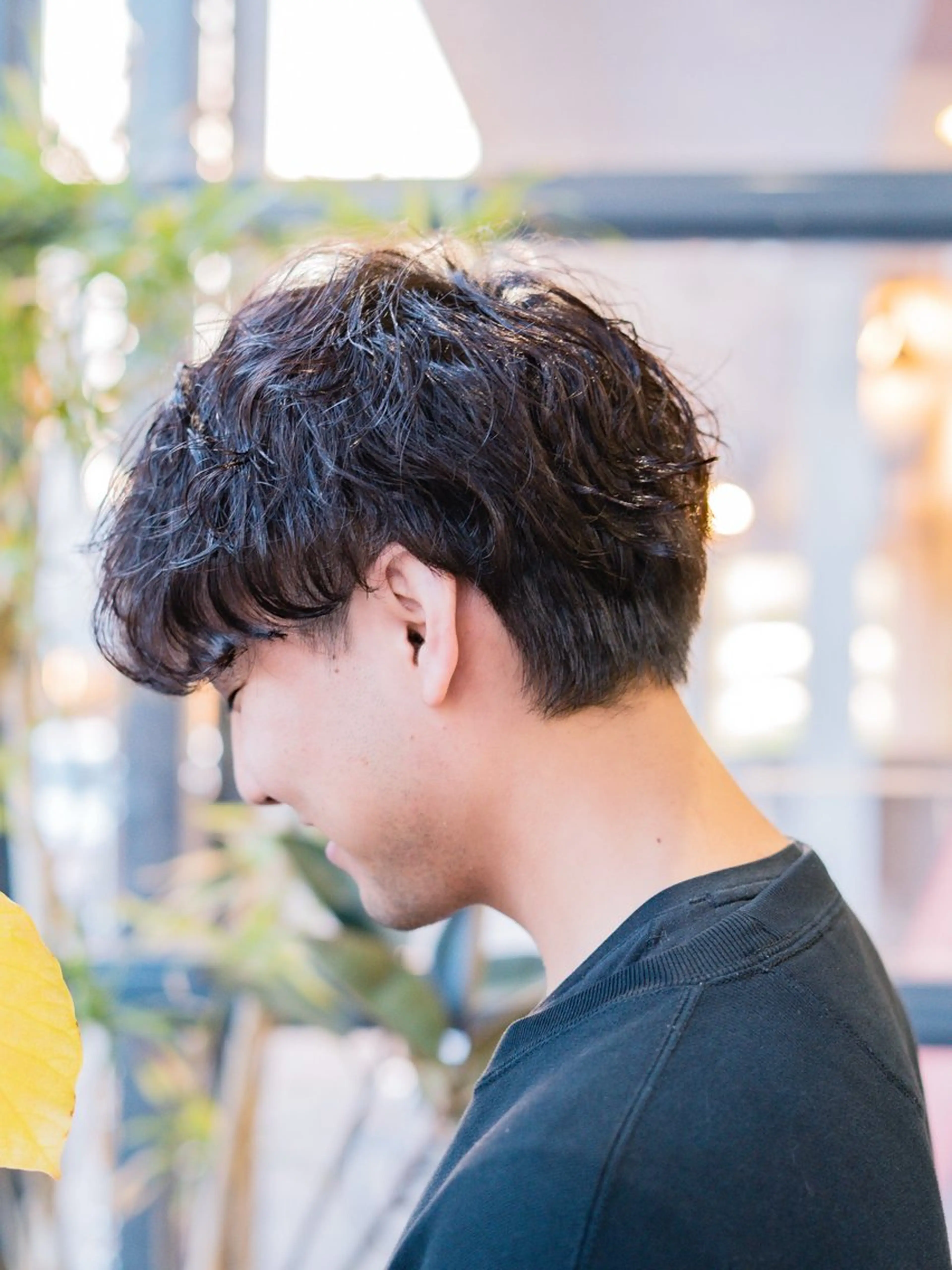 パーマ 難波 侑希のヘアスタイル