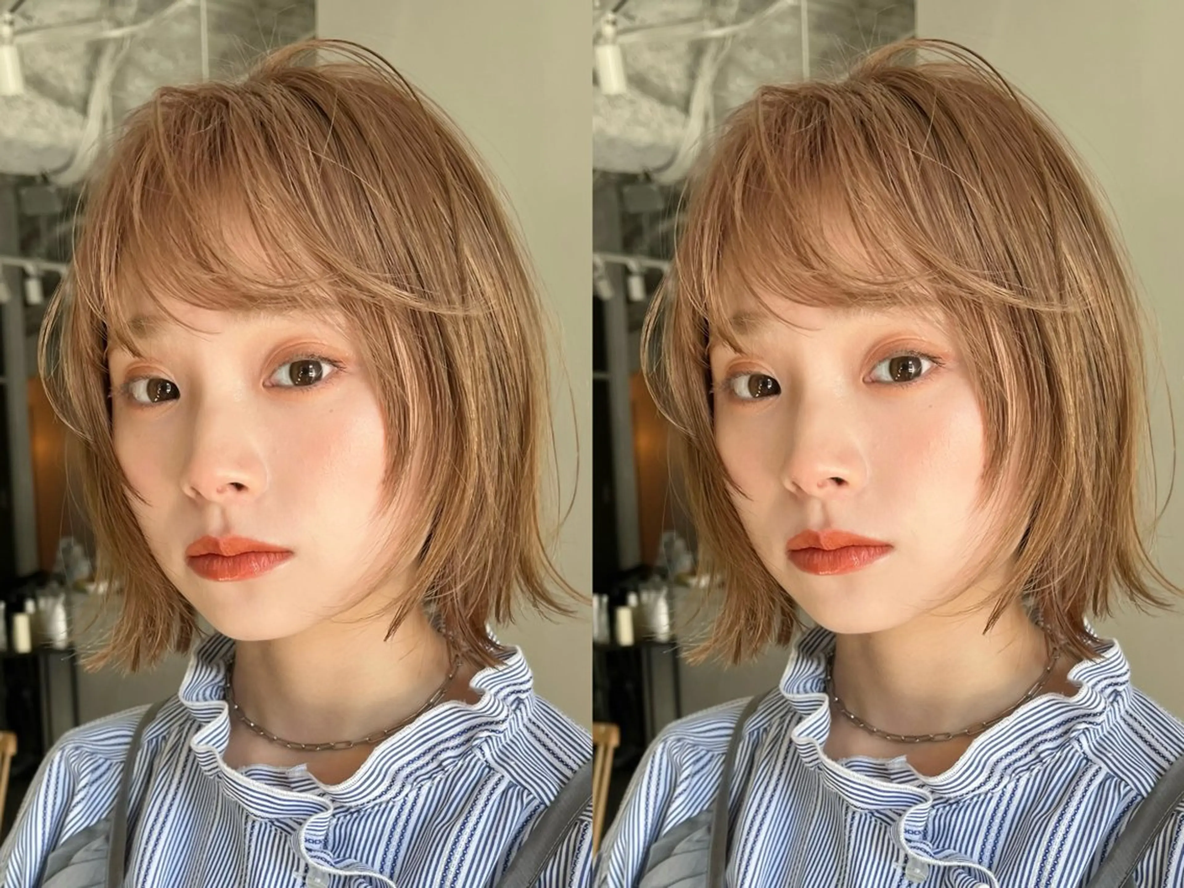 ショート 宮城 星のヘアスタイル