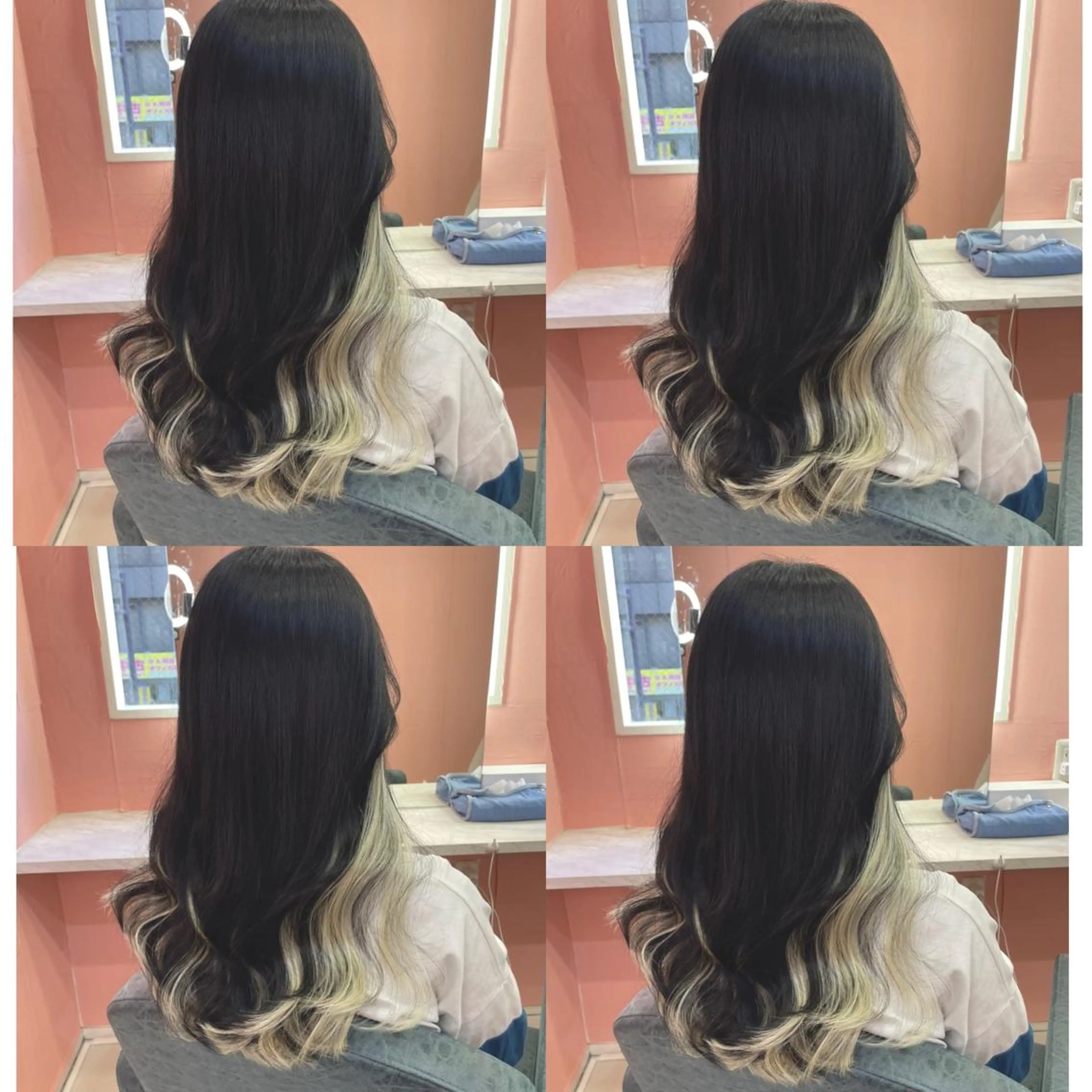 セミロング カラー インナーカラー 🌷MAYU 🌷のヘアスタイル