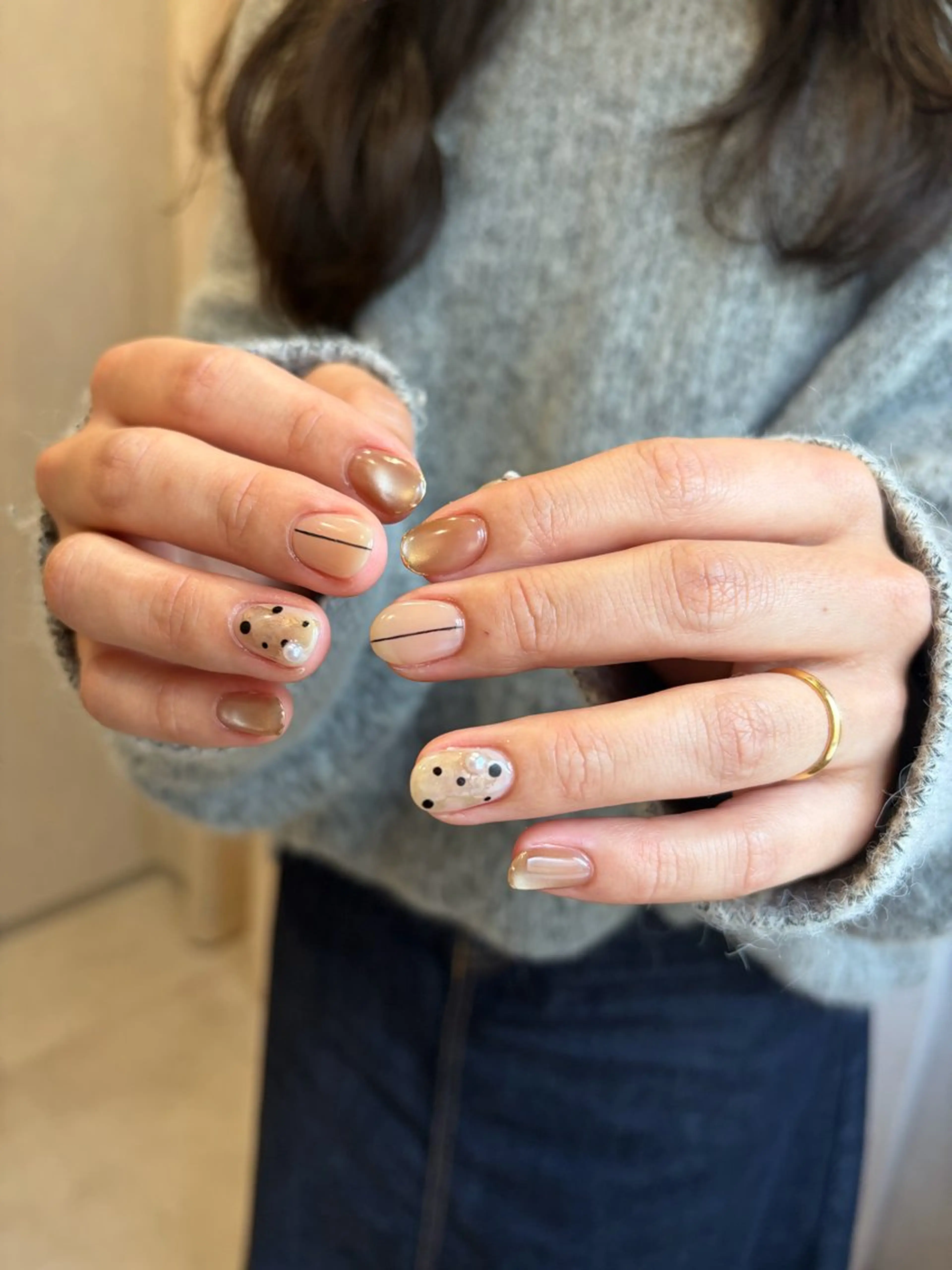 ネイル ハンドネイル NINE_ SAKIのネイルデザイン