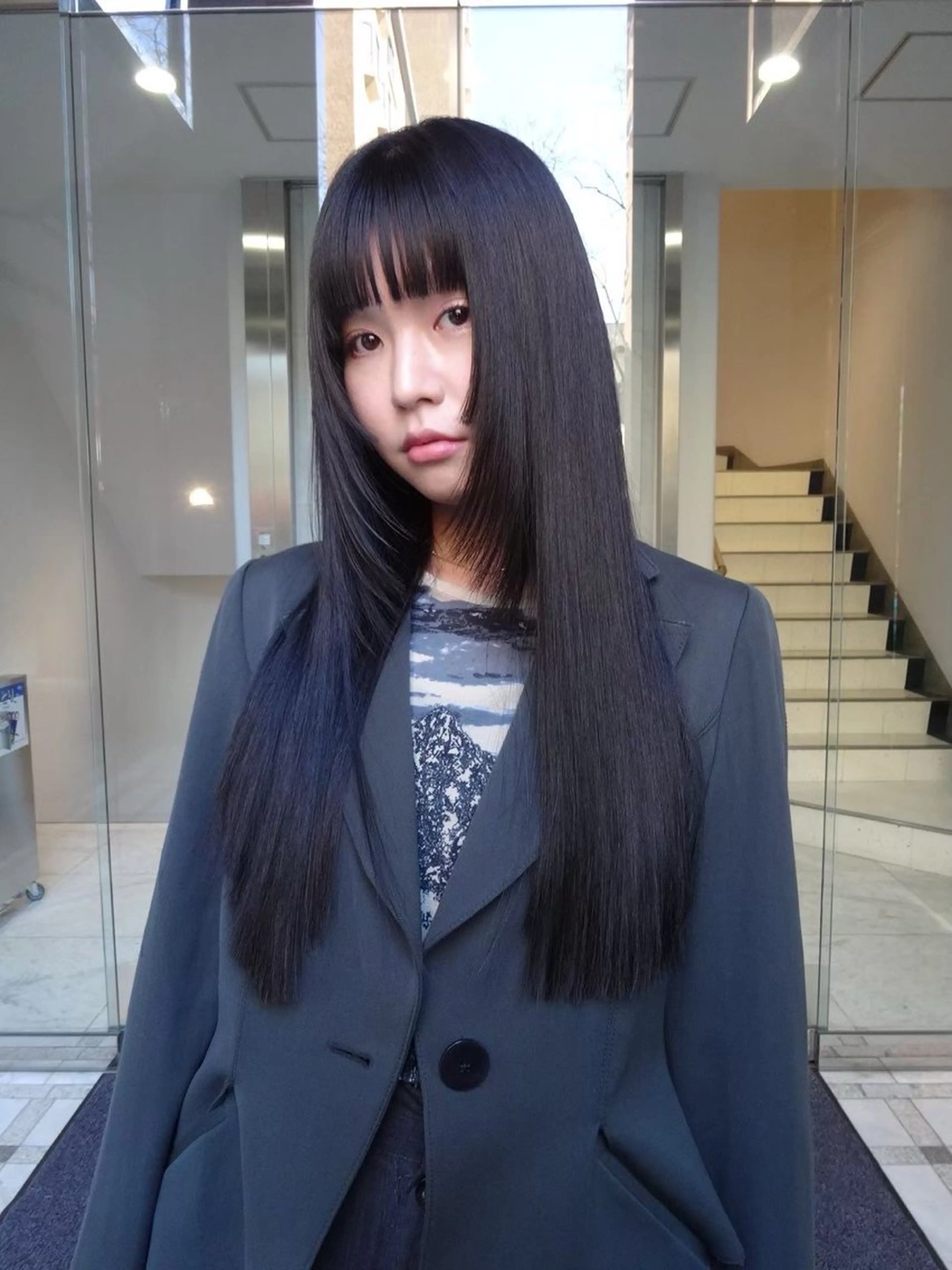 ロング カラー riria/ボブ /透明感カラー🎀のヘアスタイル