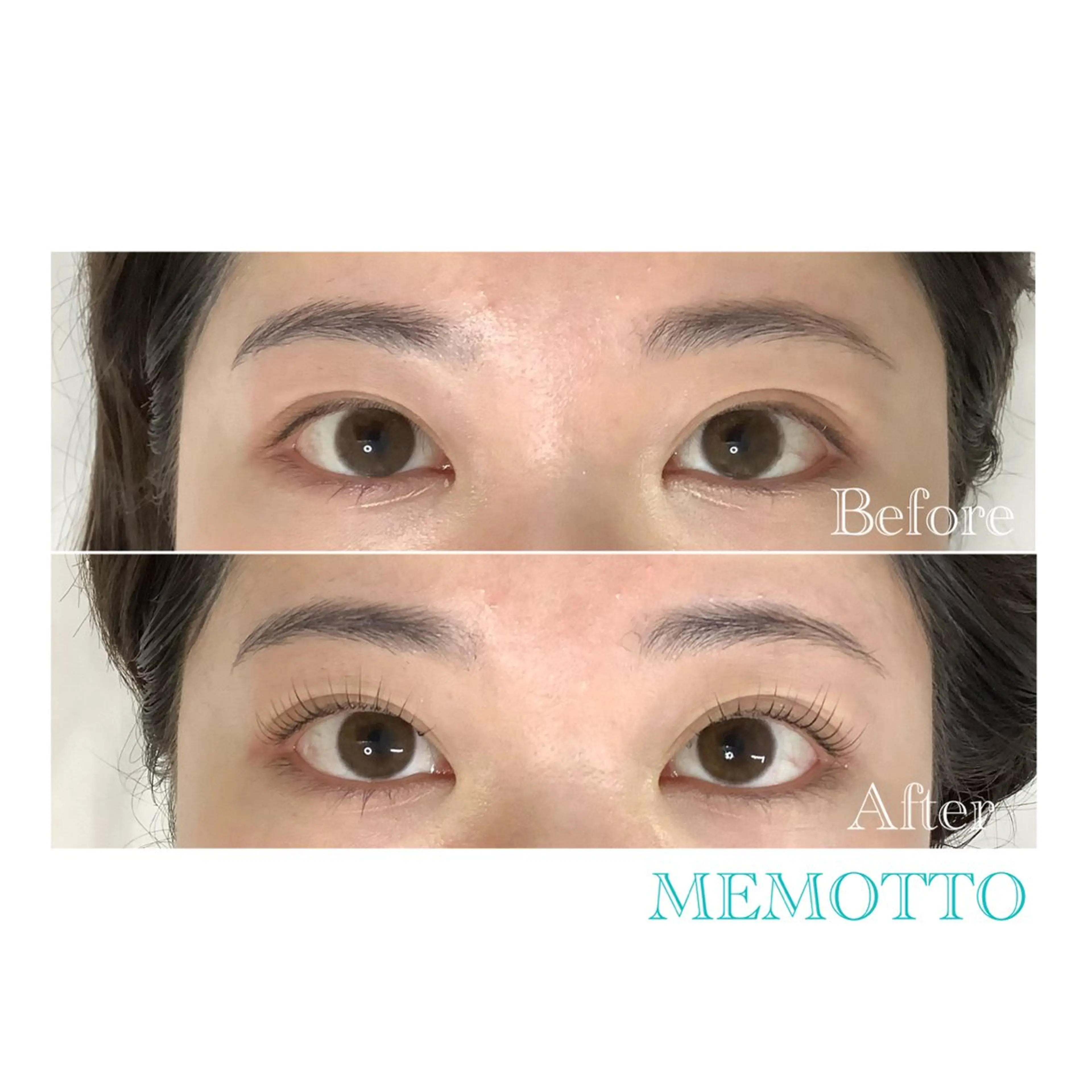 マツエク・マツパ 一重×まつ毛パーマ マツパ MEMOTTO CHIHIROのマツエク・マツパデザイン