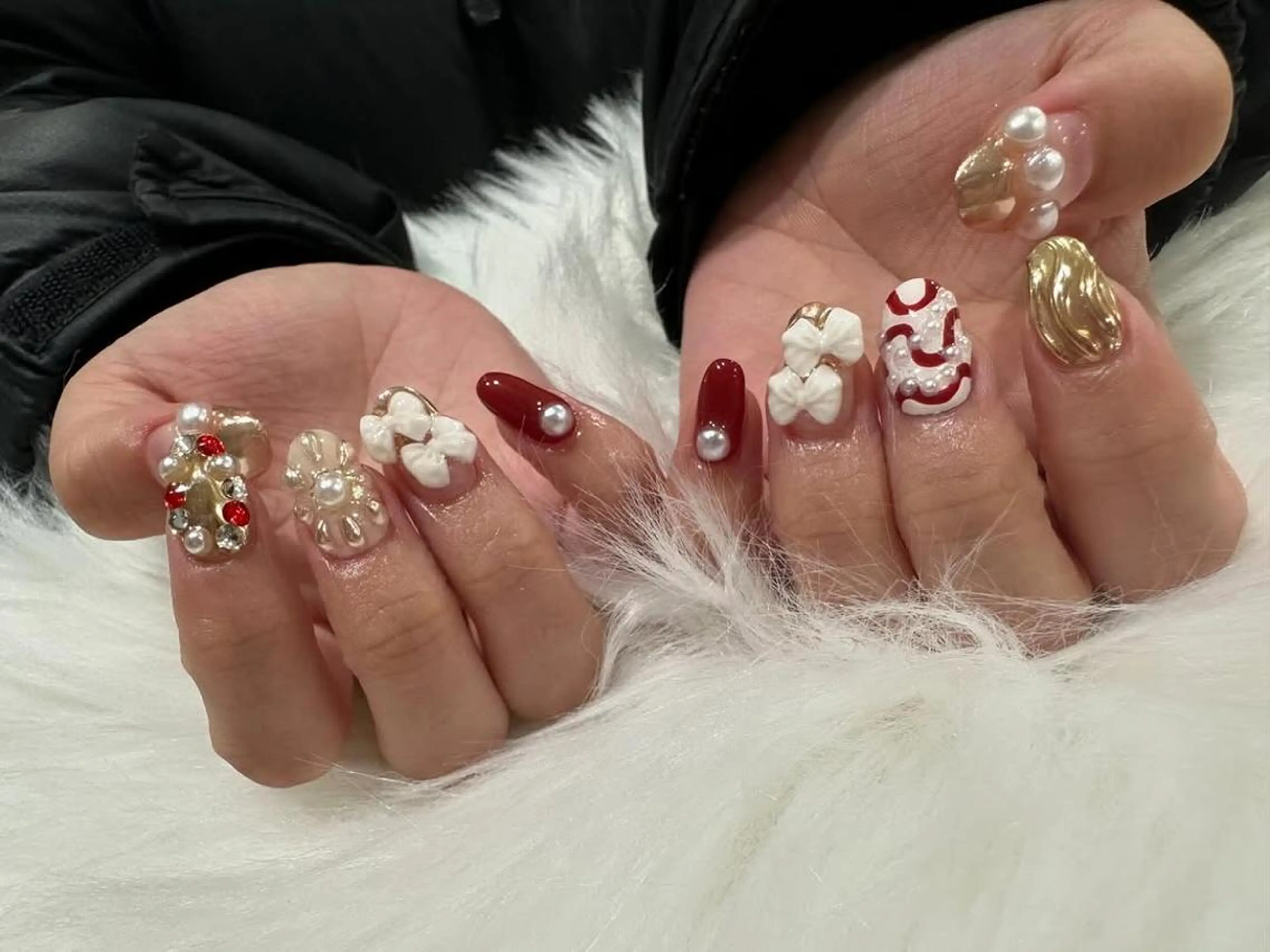 ネイル アートネイル フットネイル ジェルネイル ロングネイル マグネットネイル DL•BEAUTY / AKANEのネイルデザイン