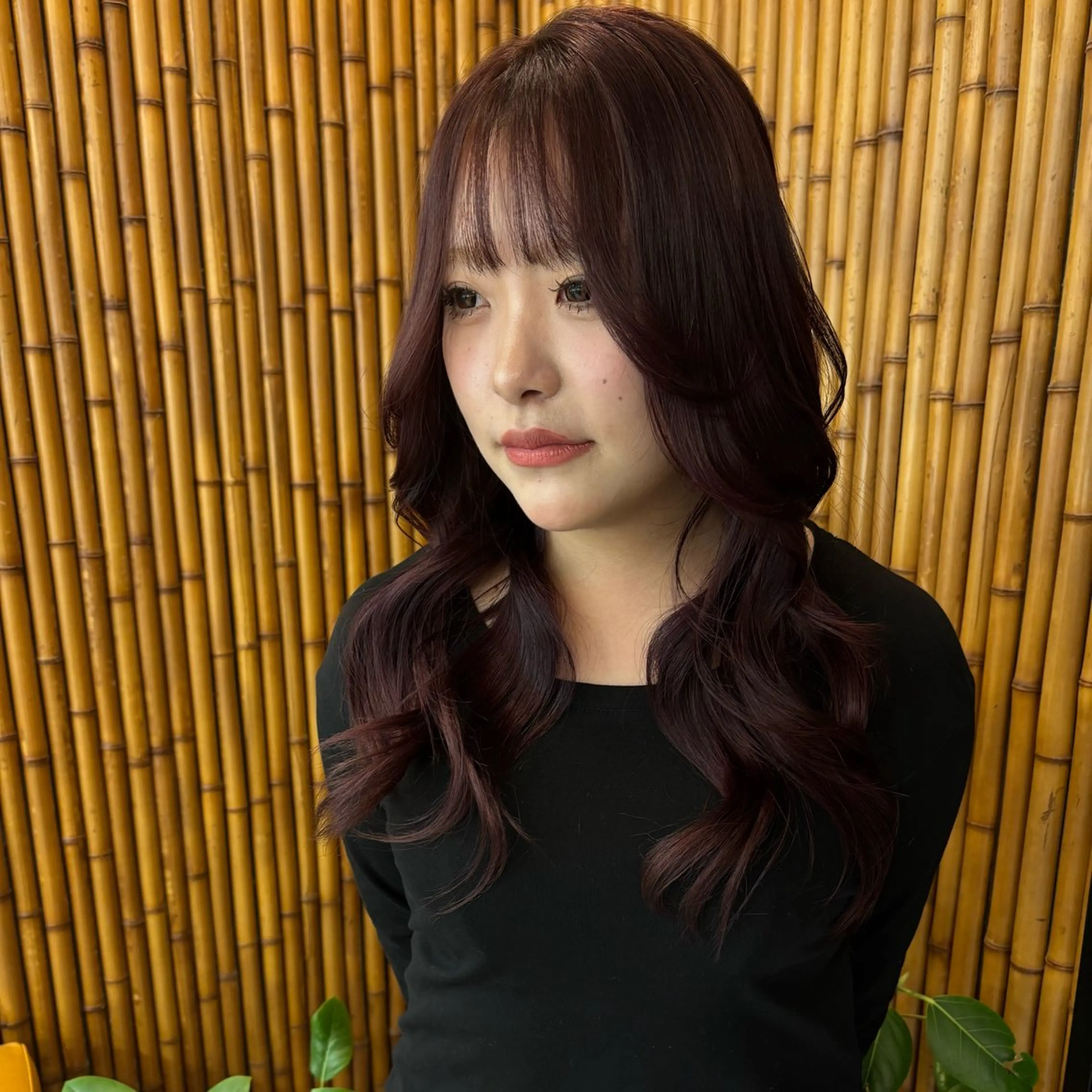 ロング カラー ヘアアレンジ ✨️髪質改善✨️ツヤ カラー✨️竹脇美奈のヘアスタイル