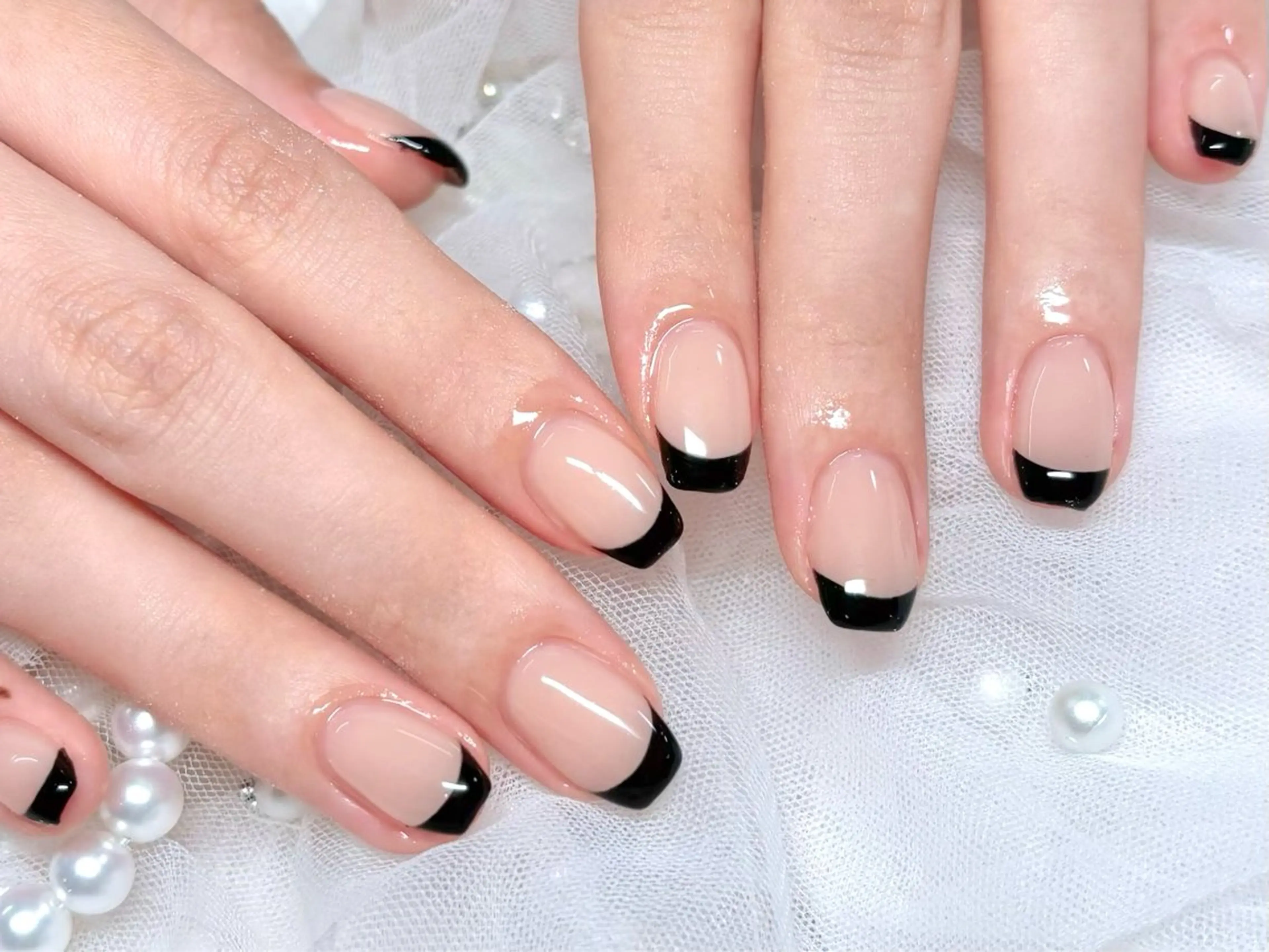 ネイル フレンチネイル ハンドネイル Noix 横浜のネイルデザイン