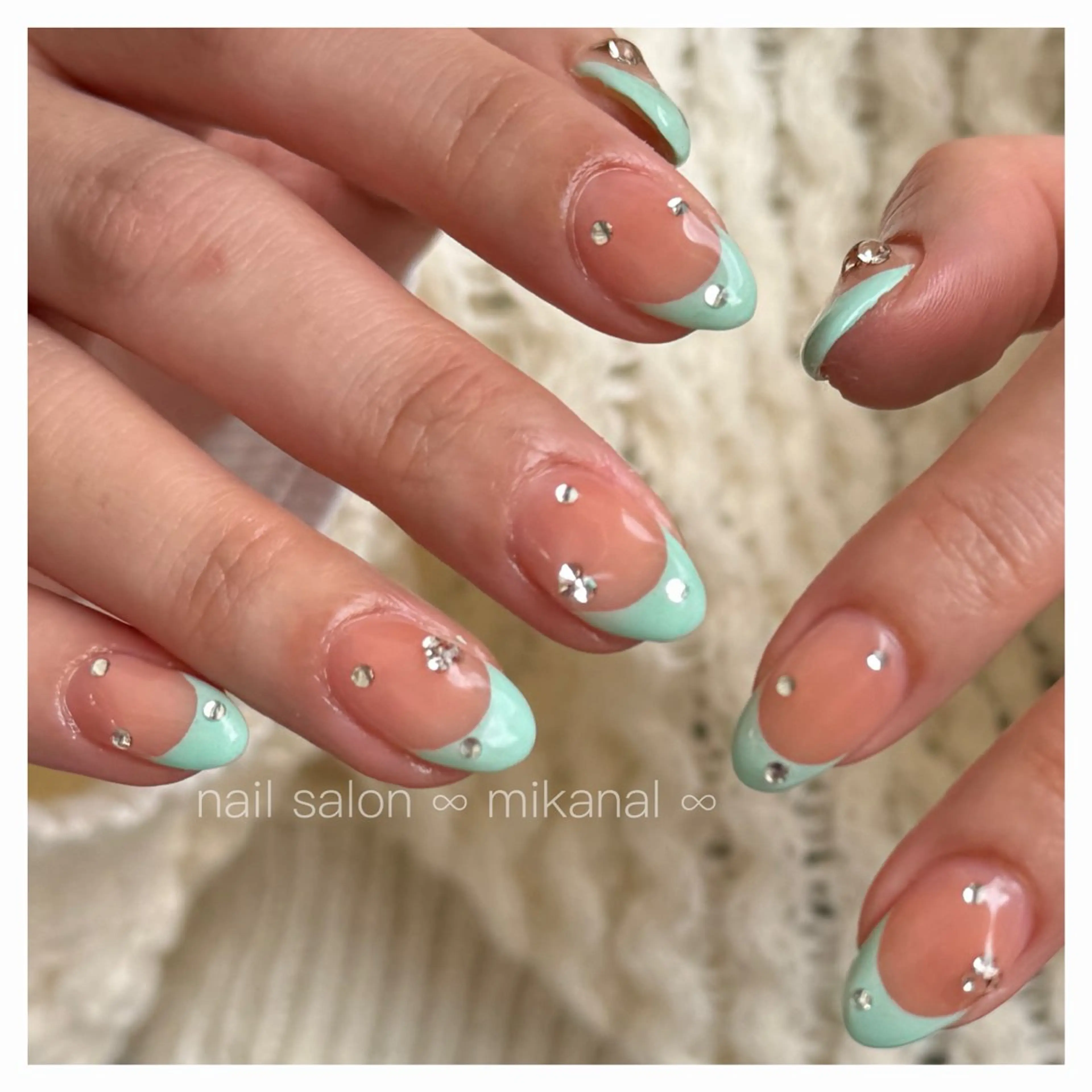 ネイル ハンドネイル nailsalon ∞ ﾐｶﾅﾙ ∞のネイルデザイン