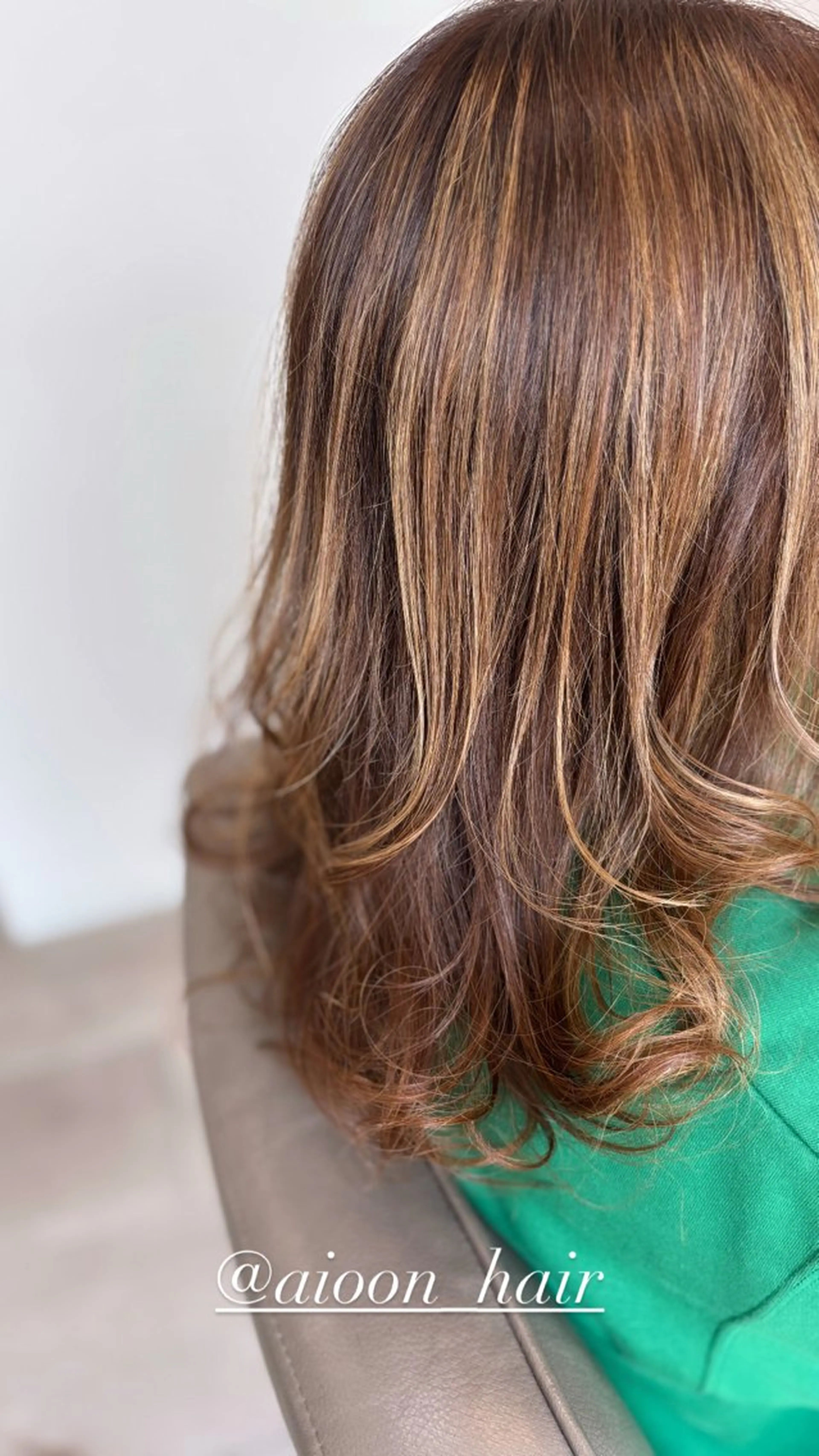 ミディアム aioon吉田 正輝のヘアスタイル