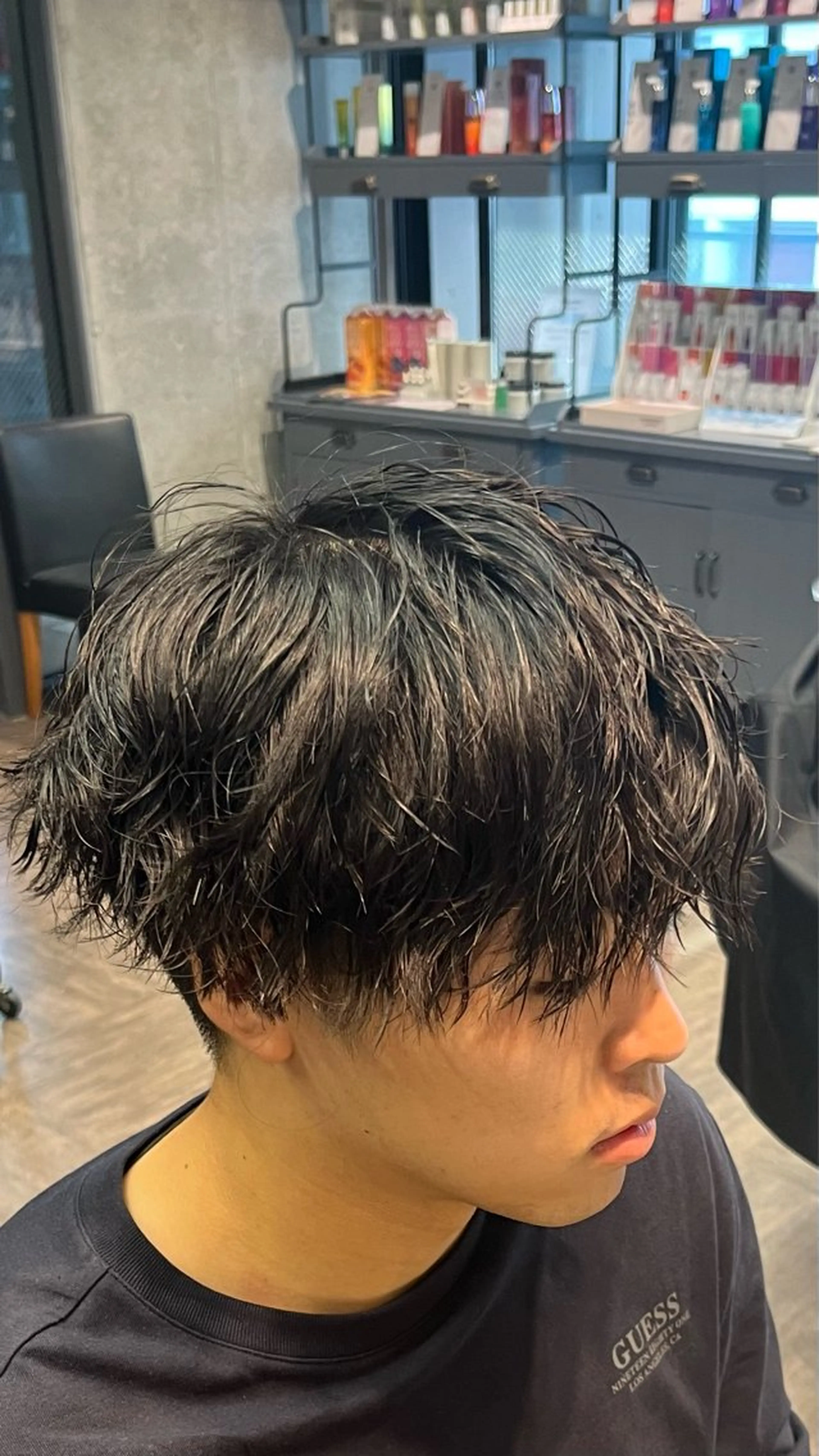パーマ メンズ カット パーマ メンズカット パーマ飯野友喜のヘアスタイル