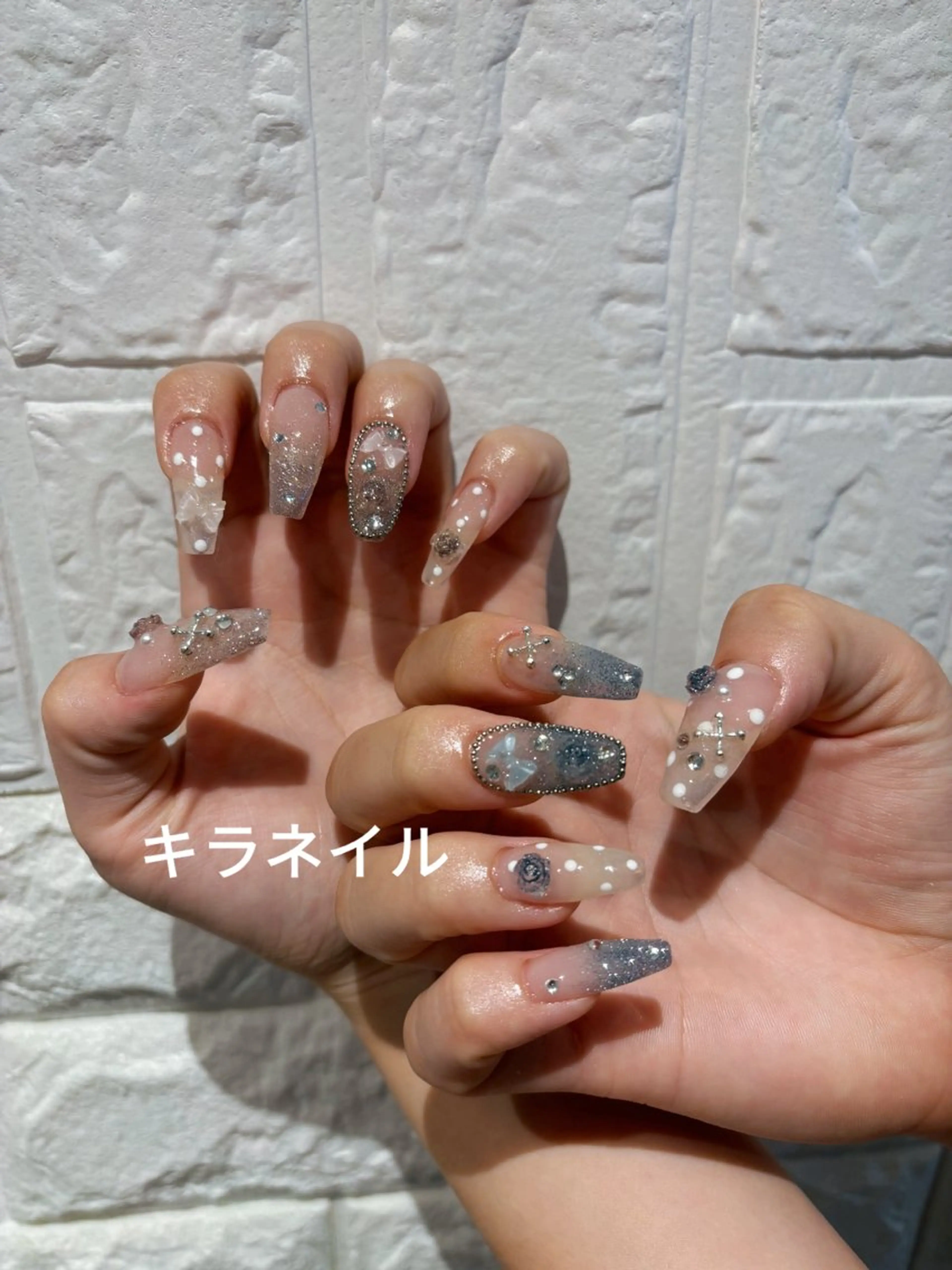 ネイル ハンドネイル 💗ココ✨🪞 🎀co coのネイルデザイン