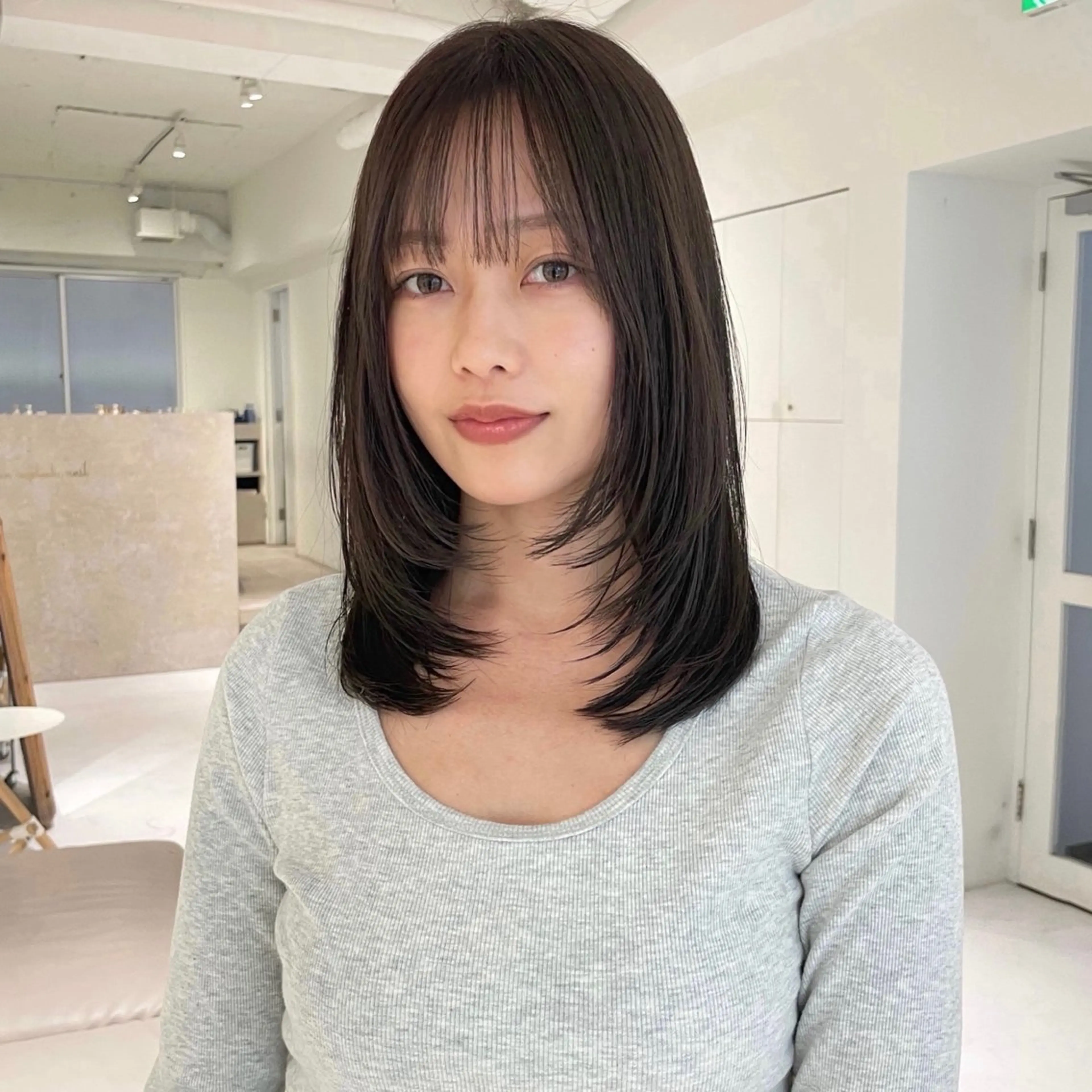 ミディアム haruko🎀⌇ レイヤーカットのヘアスタイル