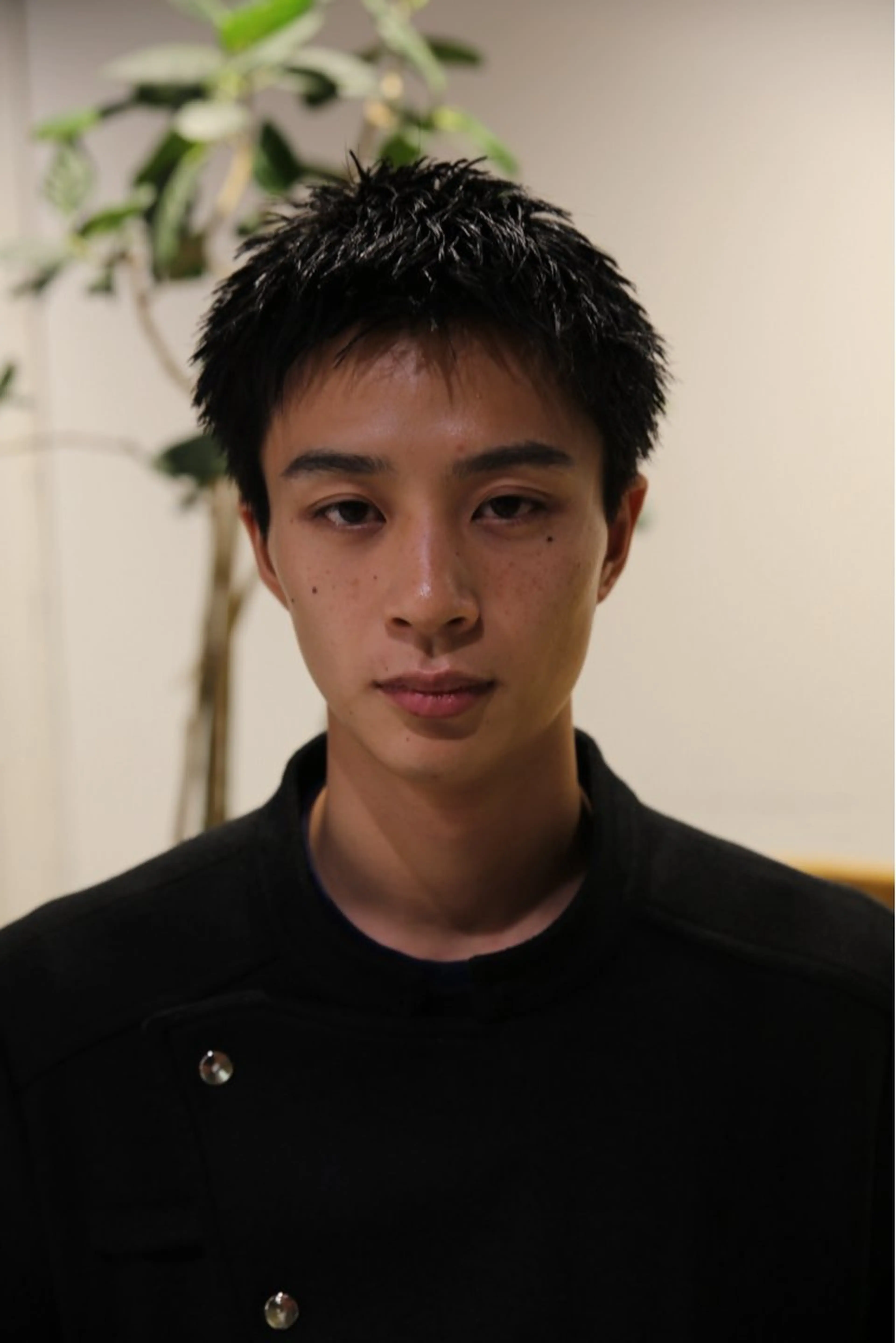 ショート 艶カラー🎀メンズ カットasunaのヘアスタイル