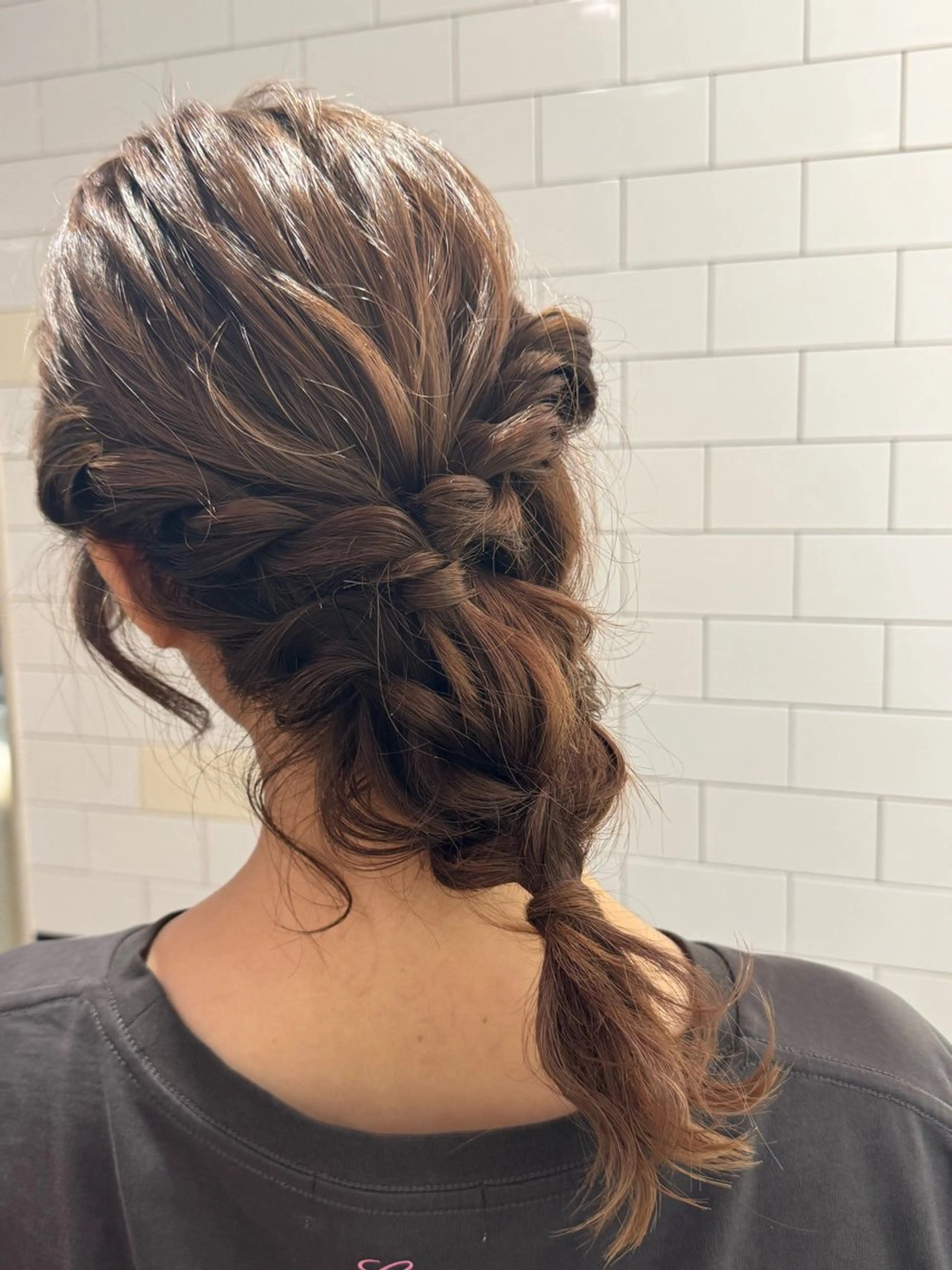 カラー ヘアアレンジ 派手髪デザイン なかむらるか🐬💞のヘアスタイル