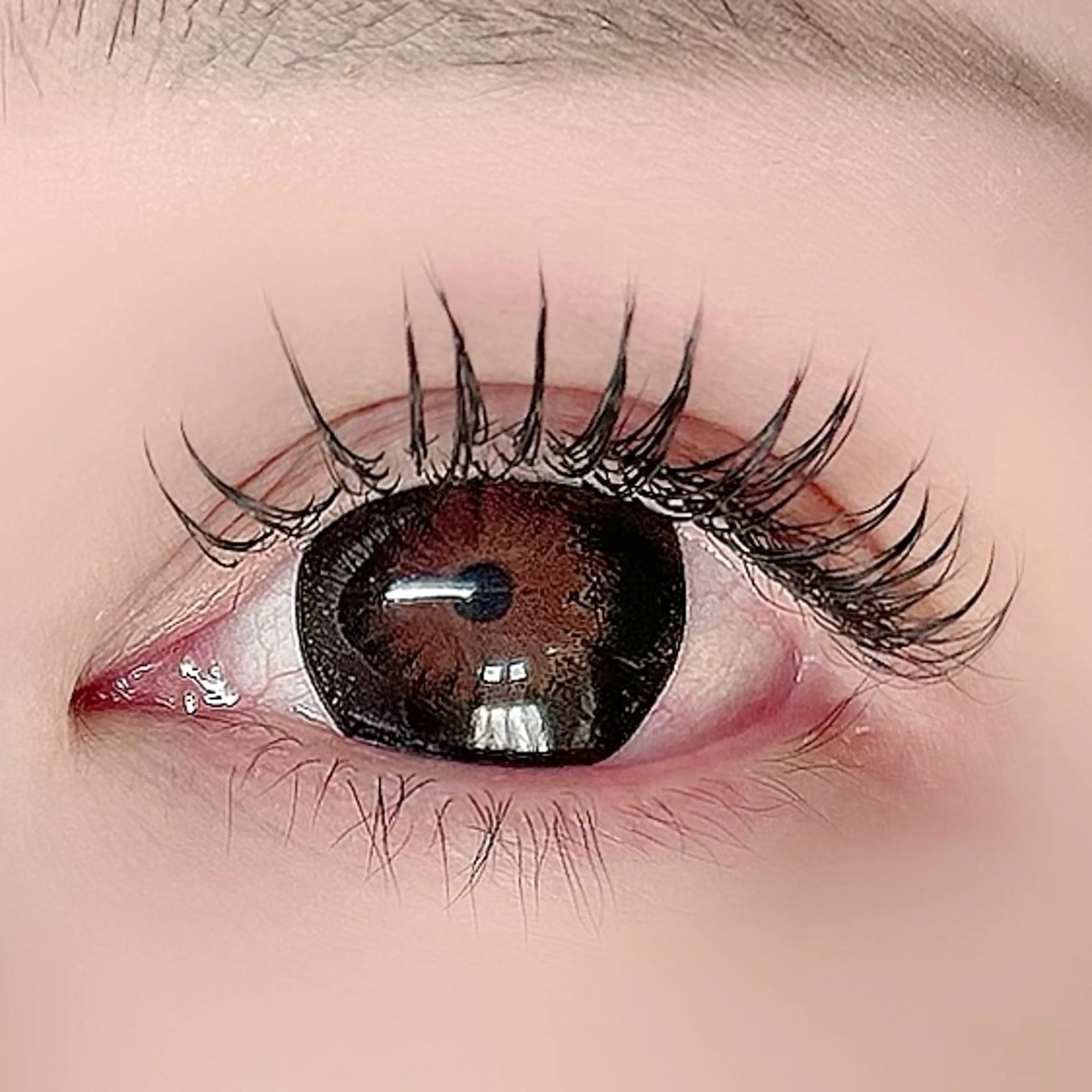 マツエク・マツパ Dカール マツエク soposilma 🧸今季OPENのマツエク・マツパデザイン