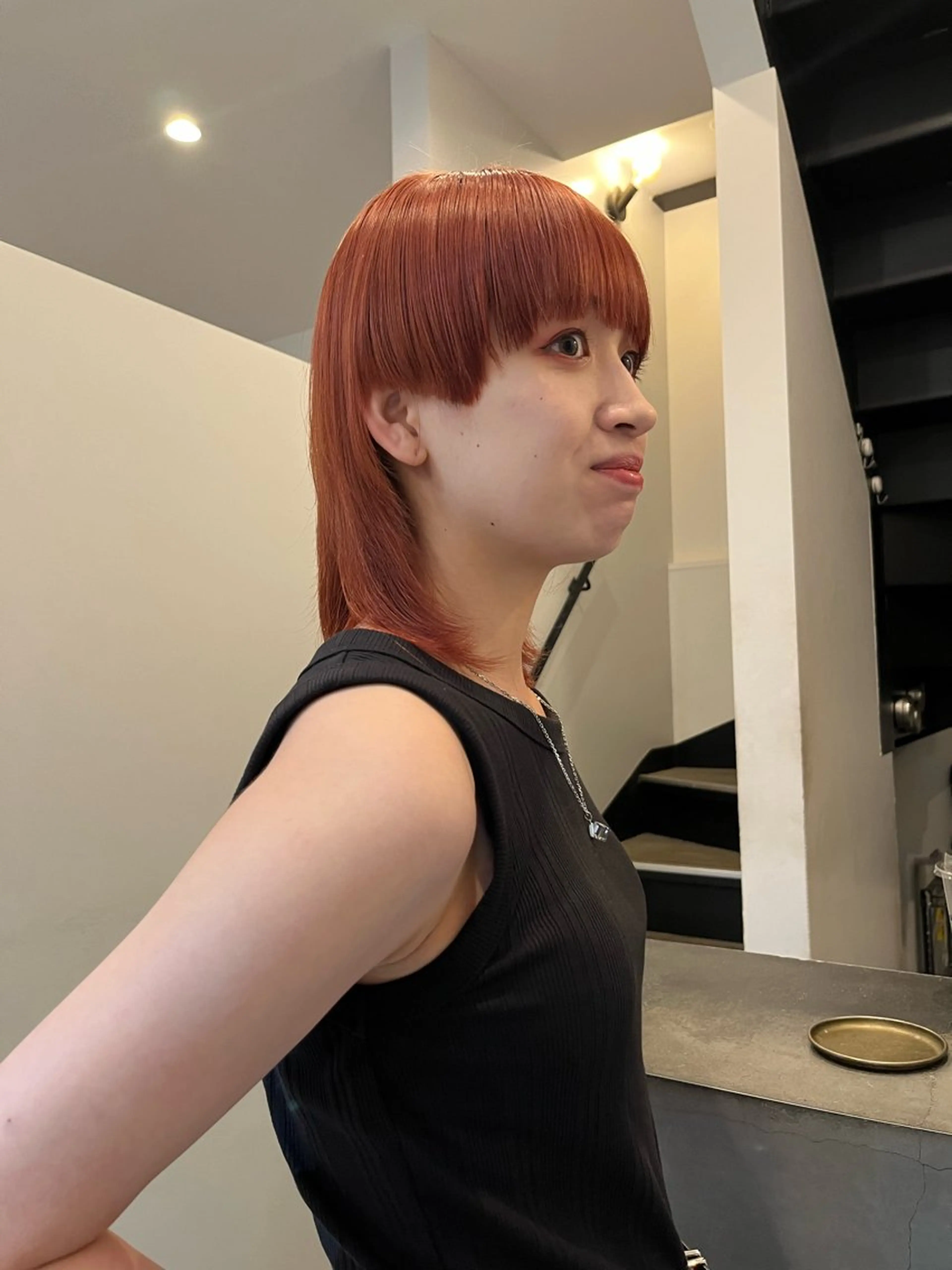 ミディアム ヘアカラー ハイトーン指名No. 1/レイヤー/みさきのヘアスタイル