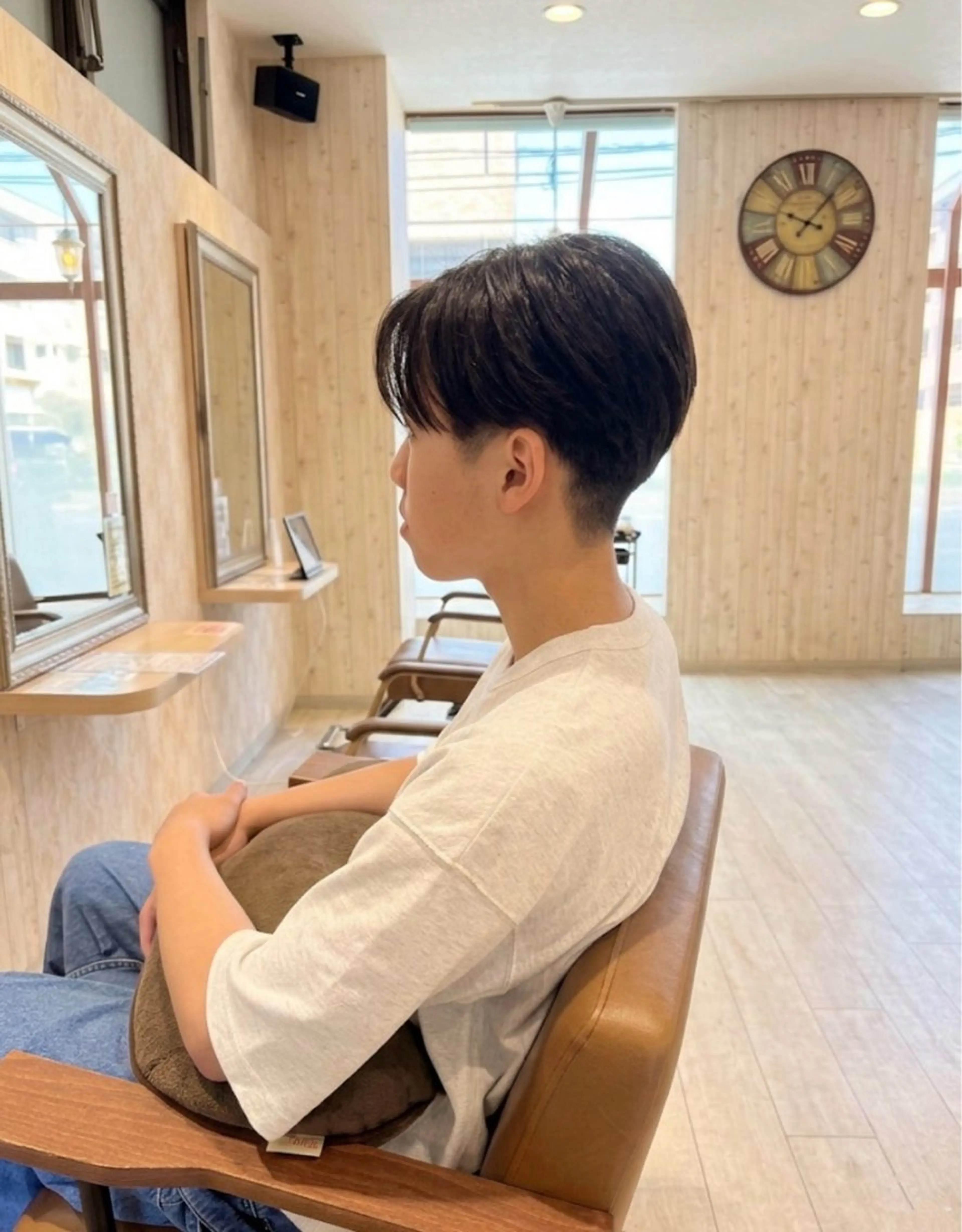 メンズ カット U24✨️0円モデル 🎀藤村音寧🎀のヘアスタイル