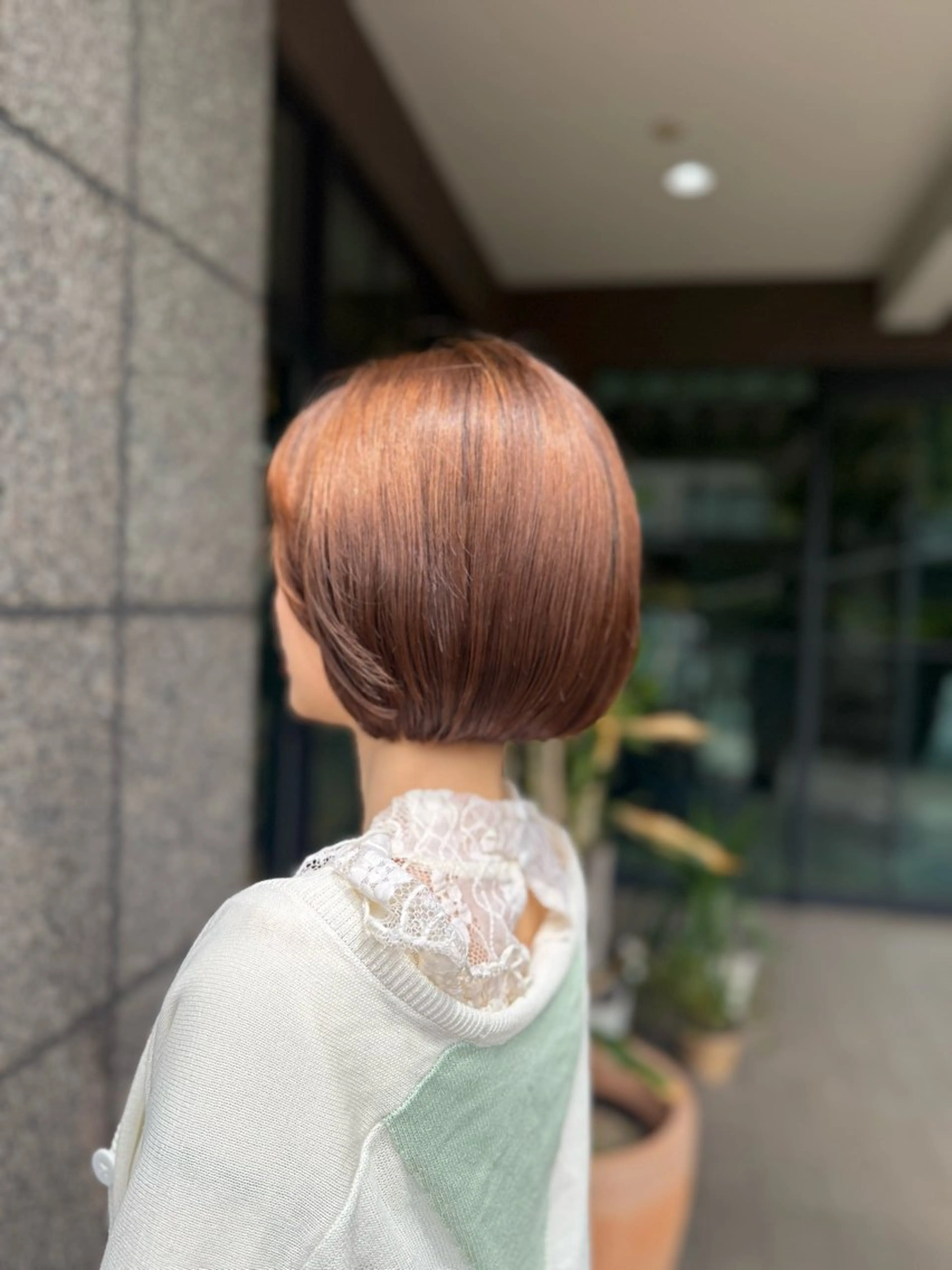 ショート カット 小川 朋夏のヘアスタイル