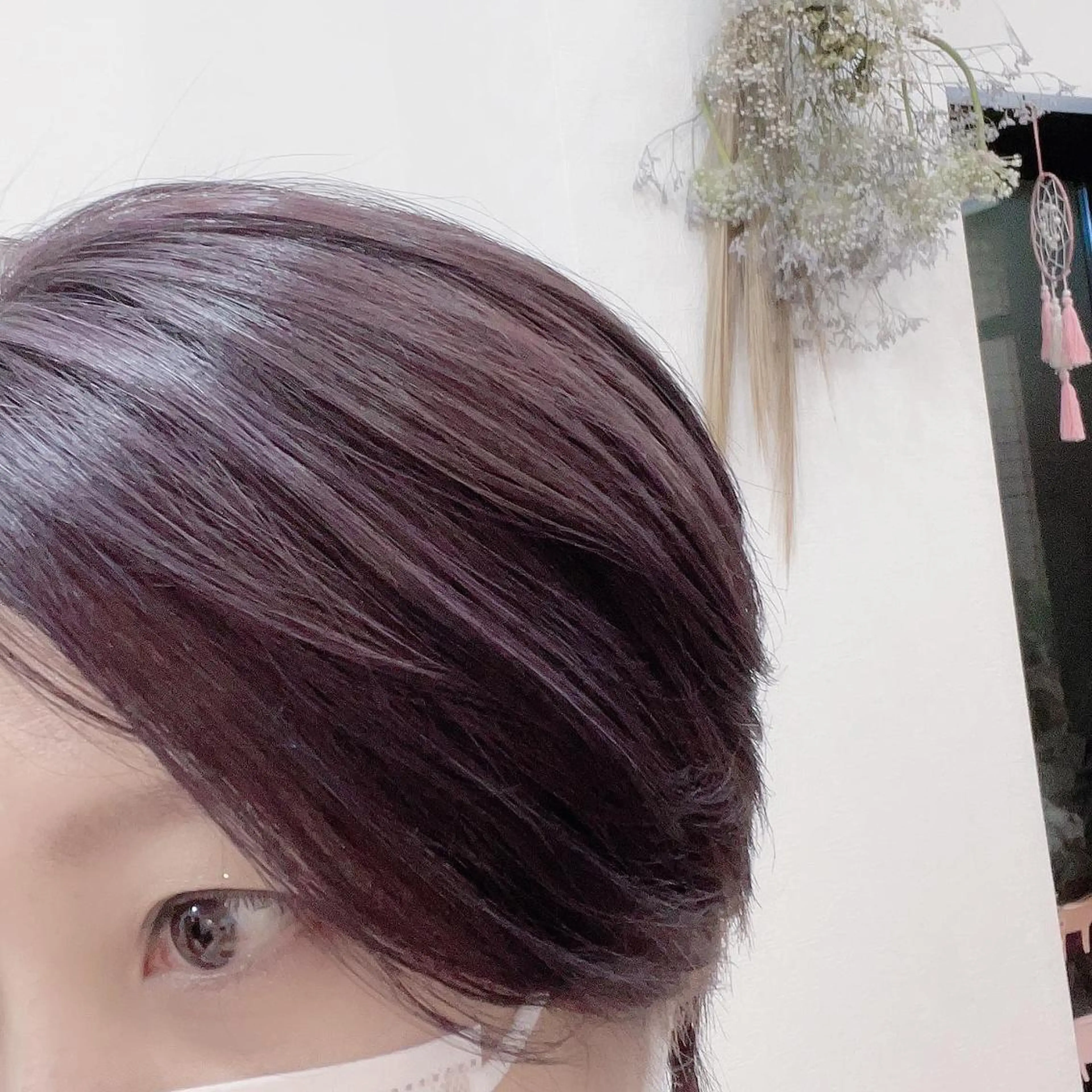 ショート カラー ダブルカラー ハイライトカラー インナーカラー パープルカラー ハイライト justbeauty CiNQのヘアスタイル