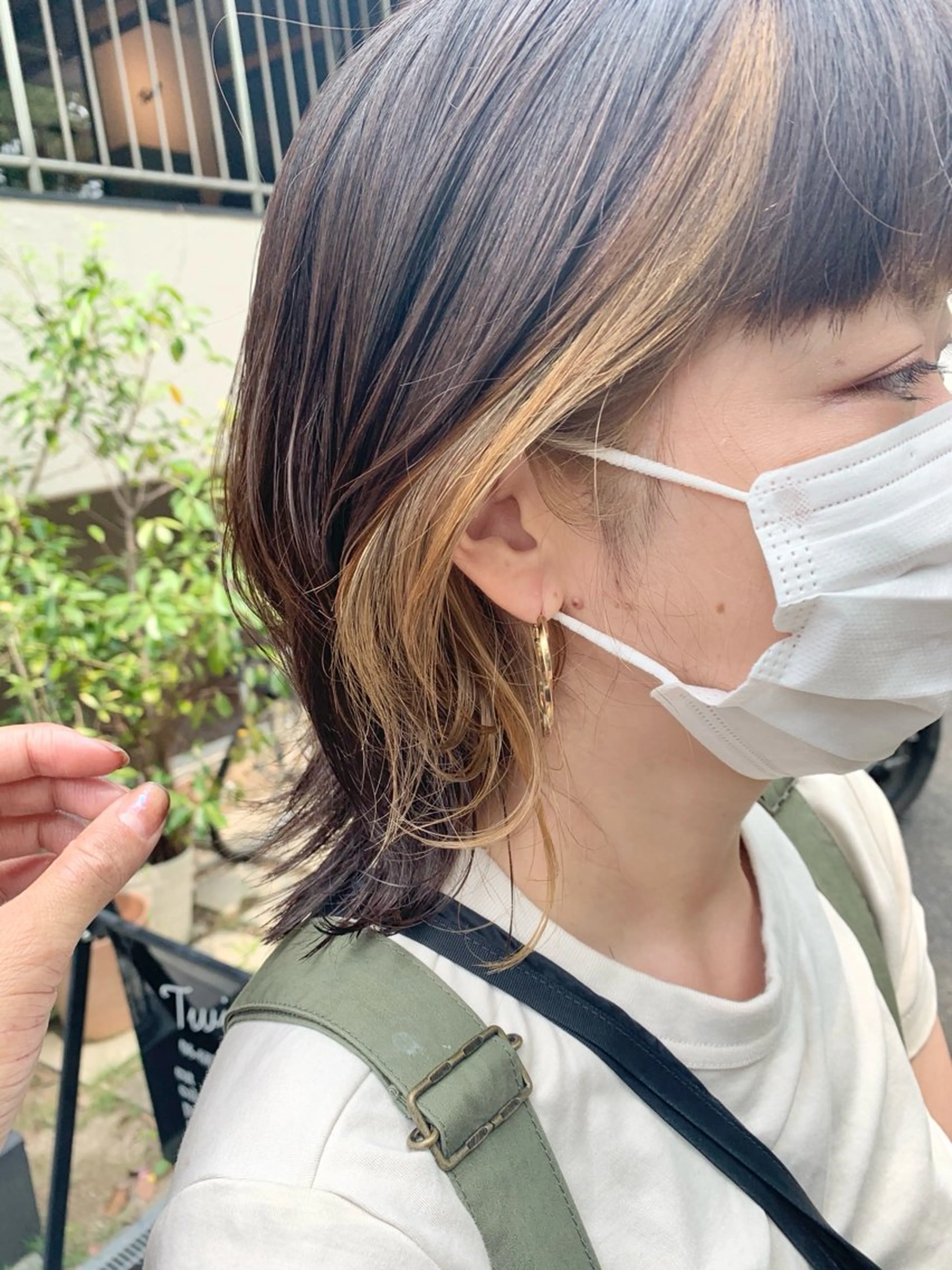 ミディアム 🐰桃山台/髪質改善 山亀のヘアスタイル