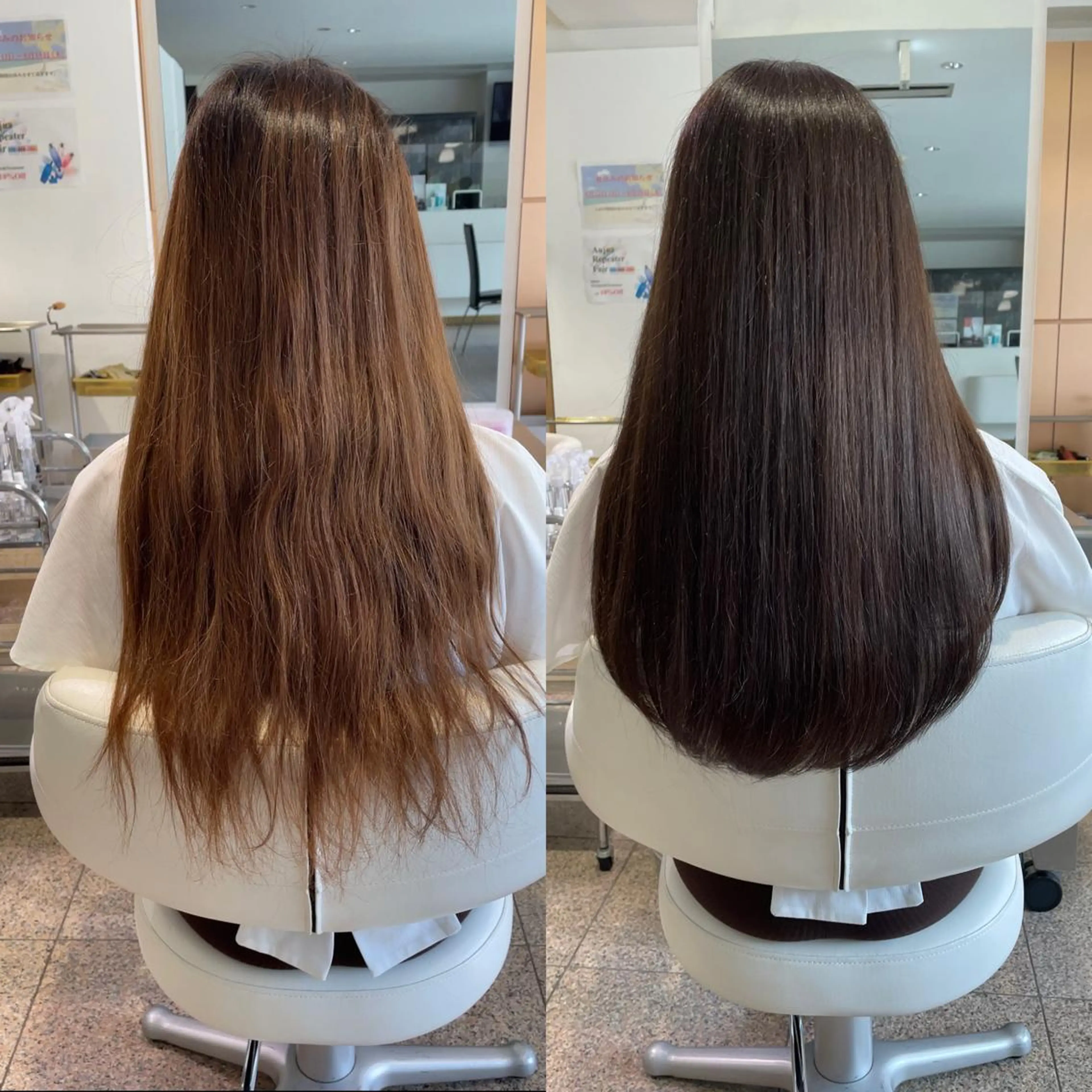 ロング 似合わせカット 迫留由弥のヘアスタイル