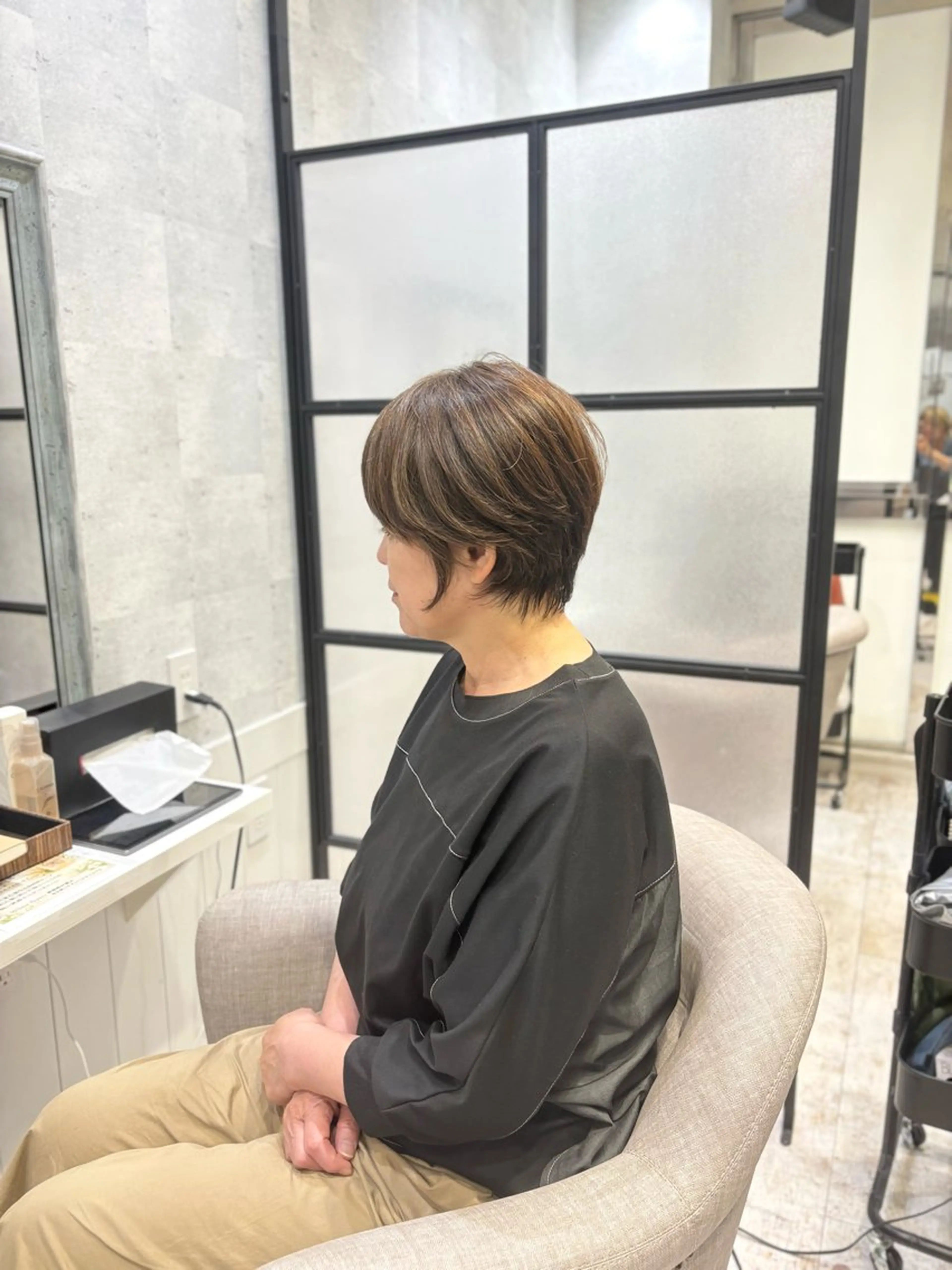 ショート カラー Sokai Naokoのヘアスタイル