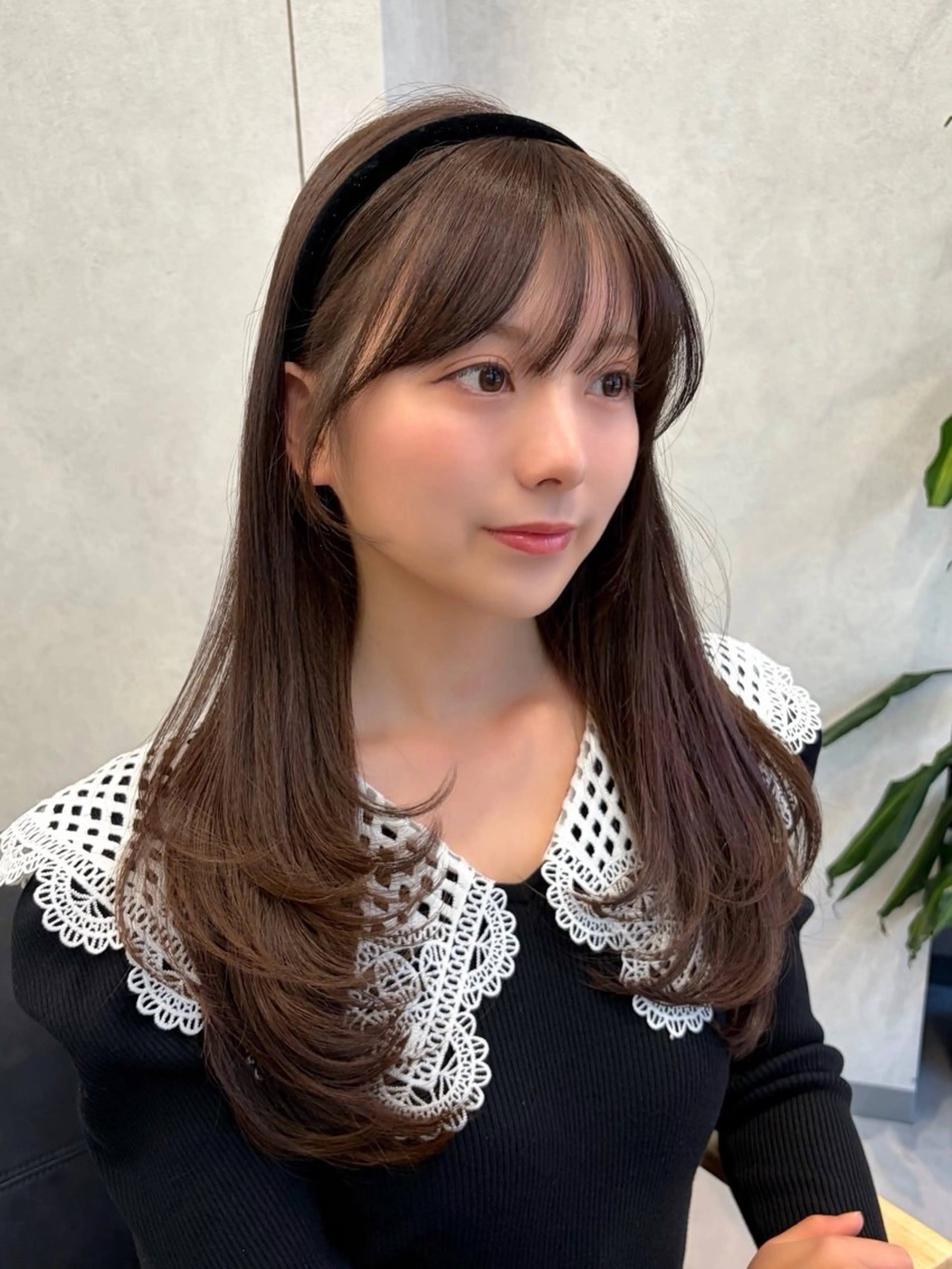 セミロング カット ヘアカラー トリートメント 🩵似合わせカット/ カラー/あさか 🩵のヘアスタイル