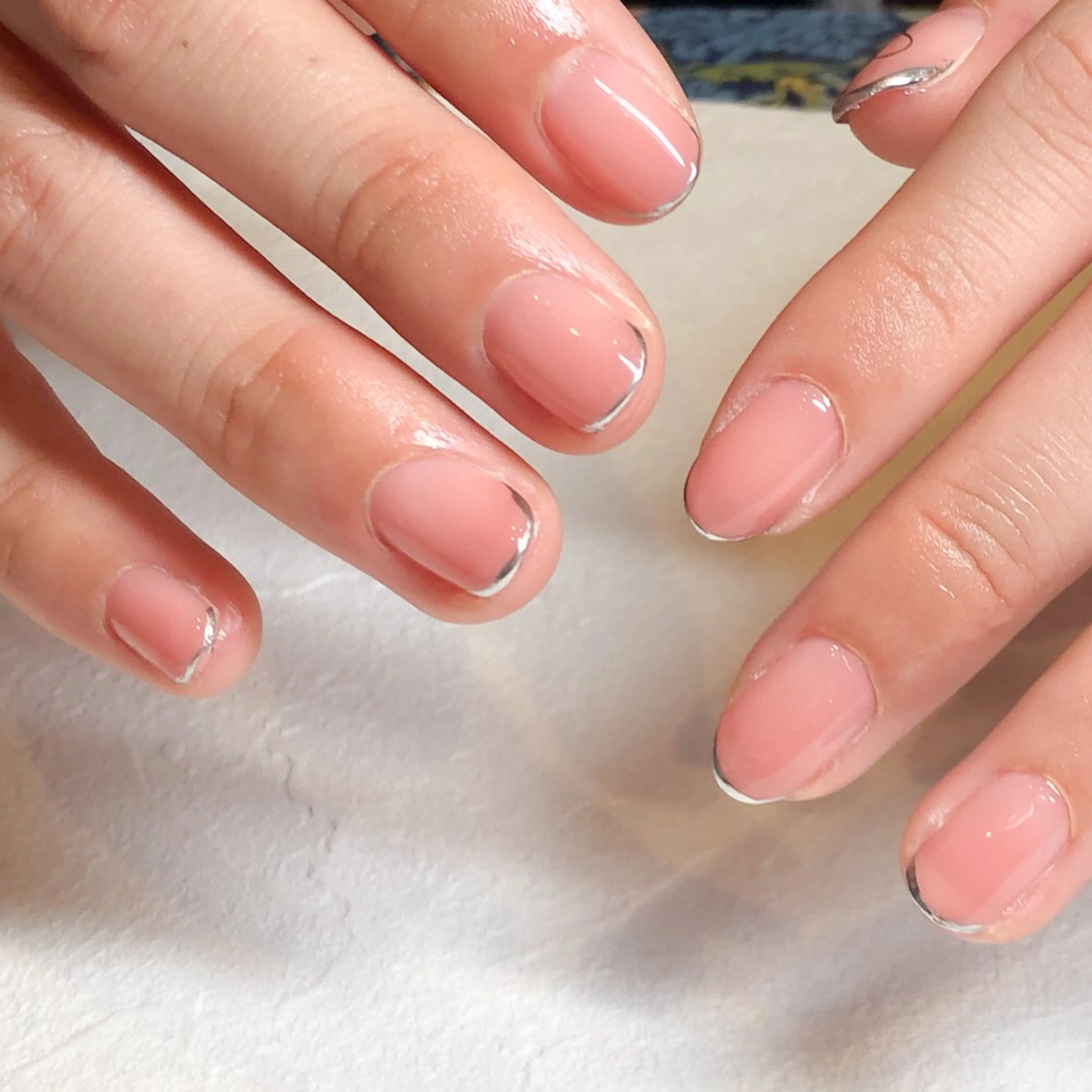 ネイル オフィスネイル シンプルネイル nail _anpのネイルデザイン