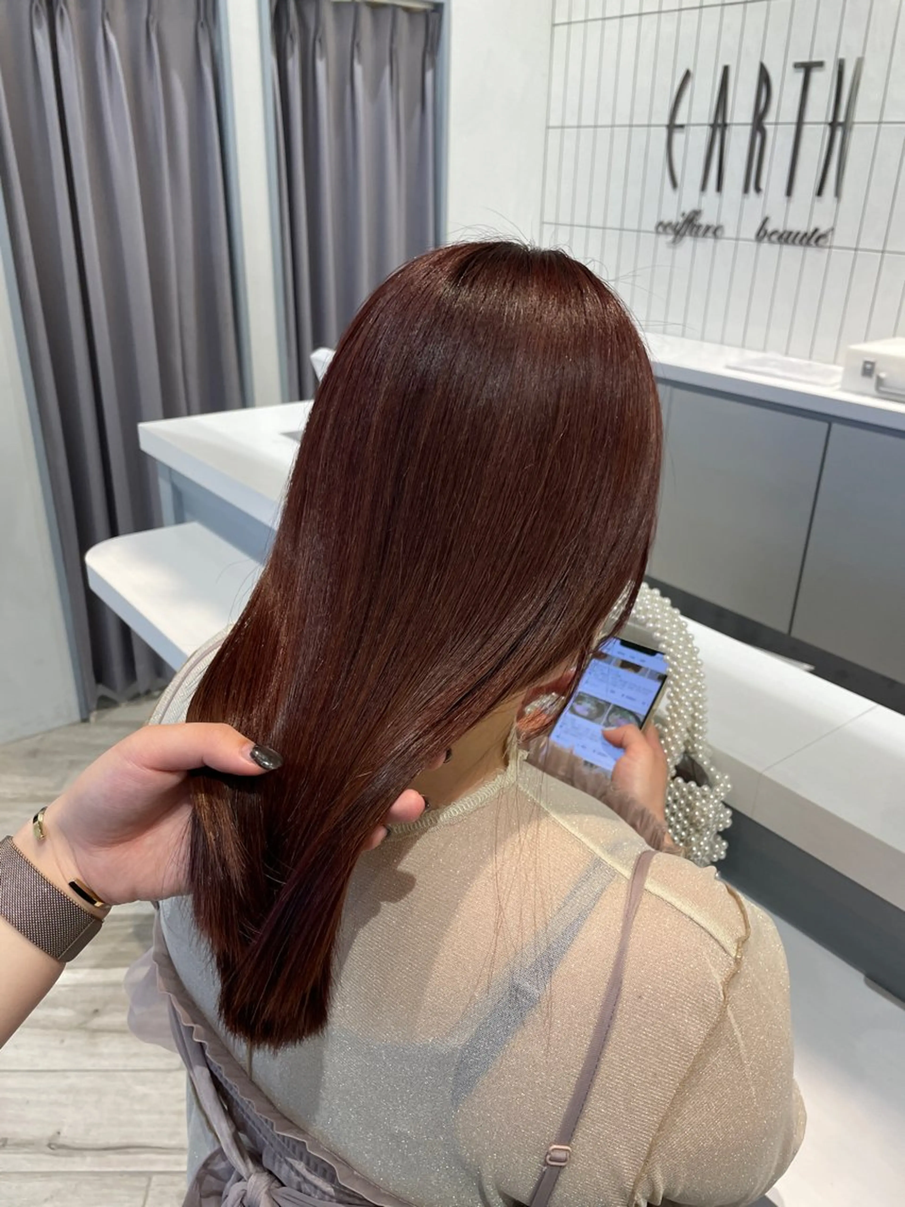 暖色系カラーの写真