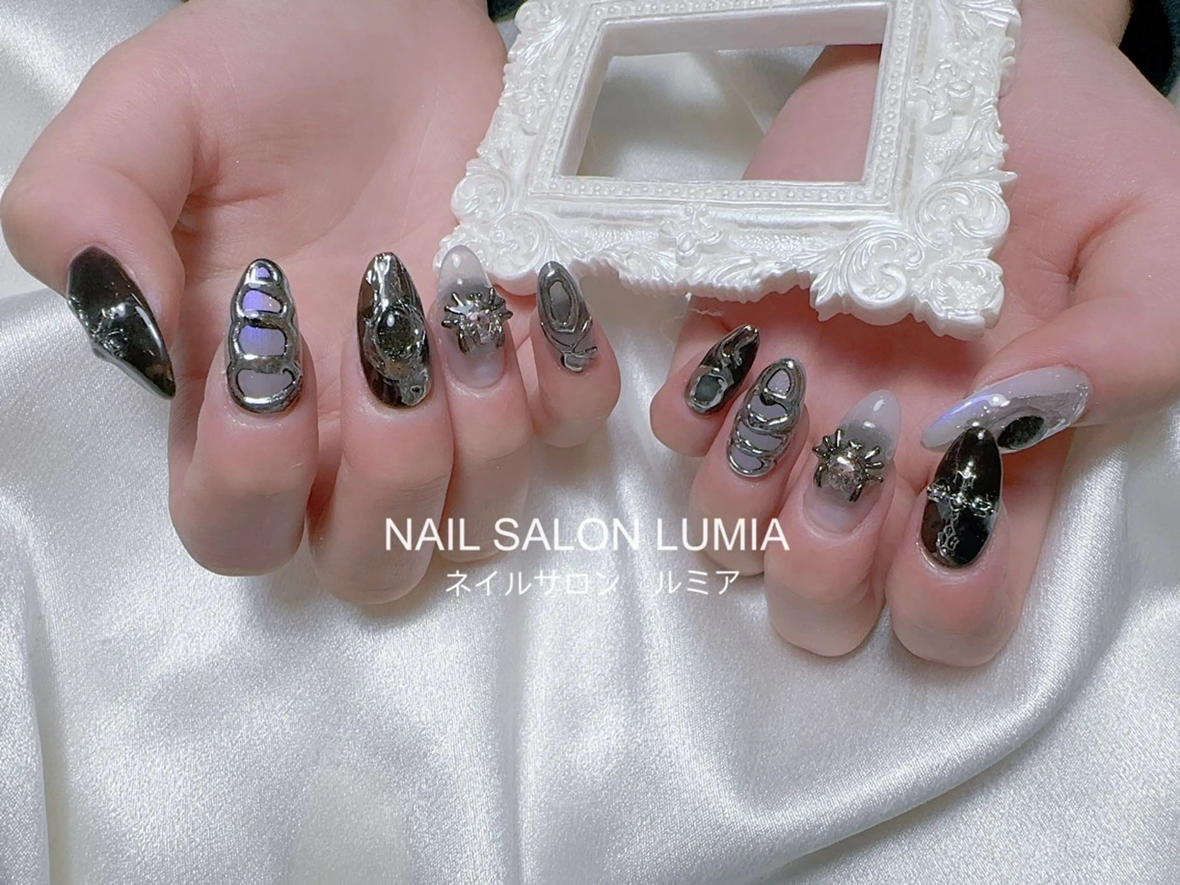 ネイル ハンドネイル ネイルサロン ルミア Lumia 店長のネイルデザイン