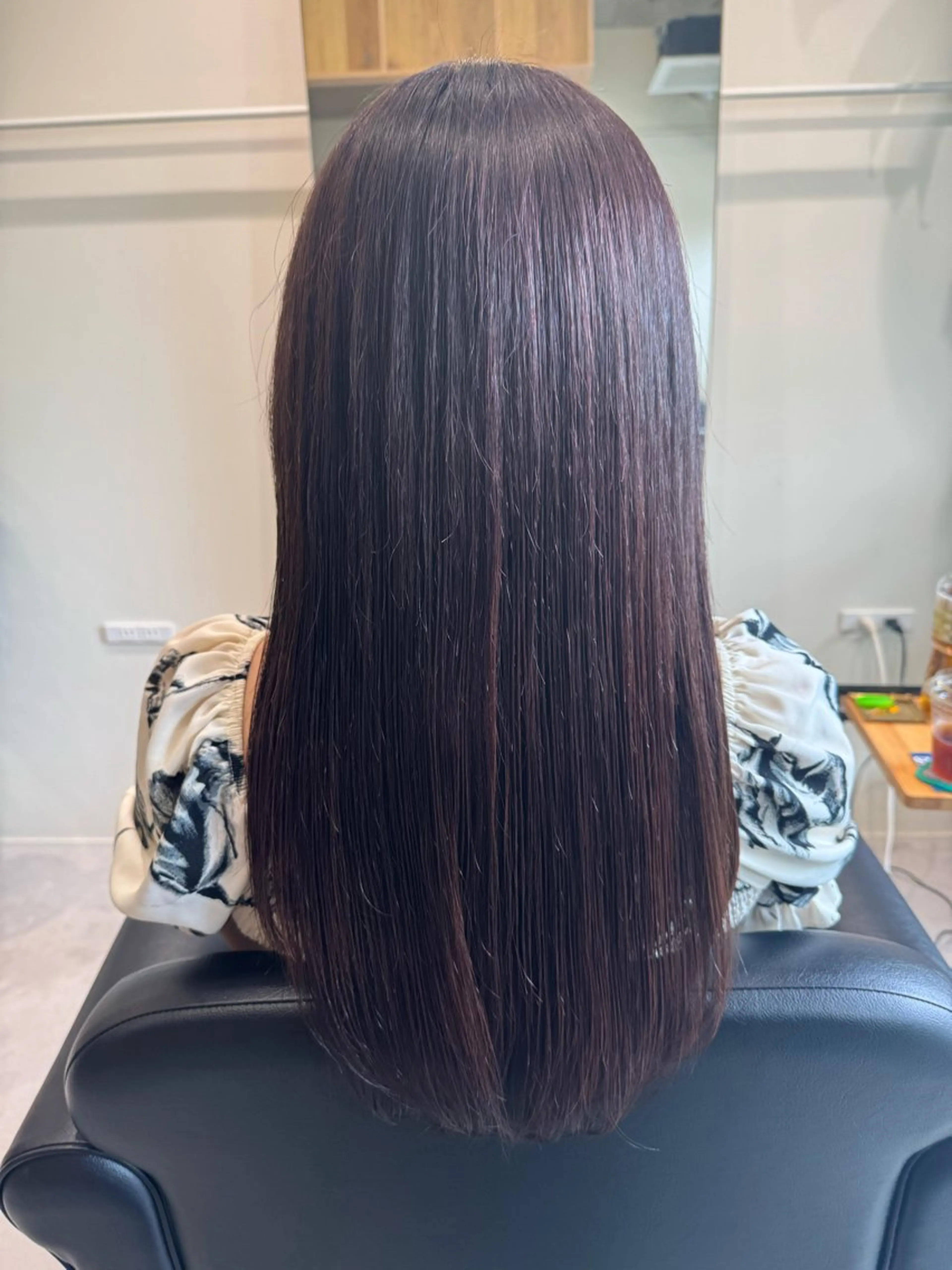 ロング カラー ゆ う あのヘアスタイル