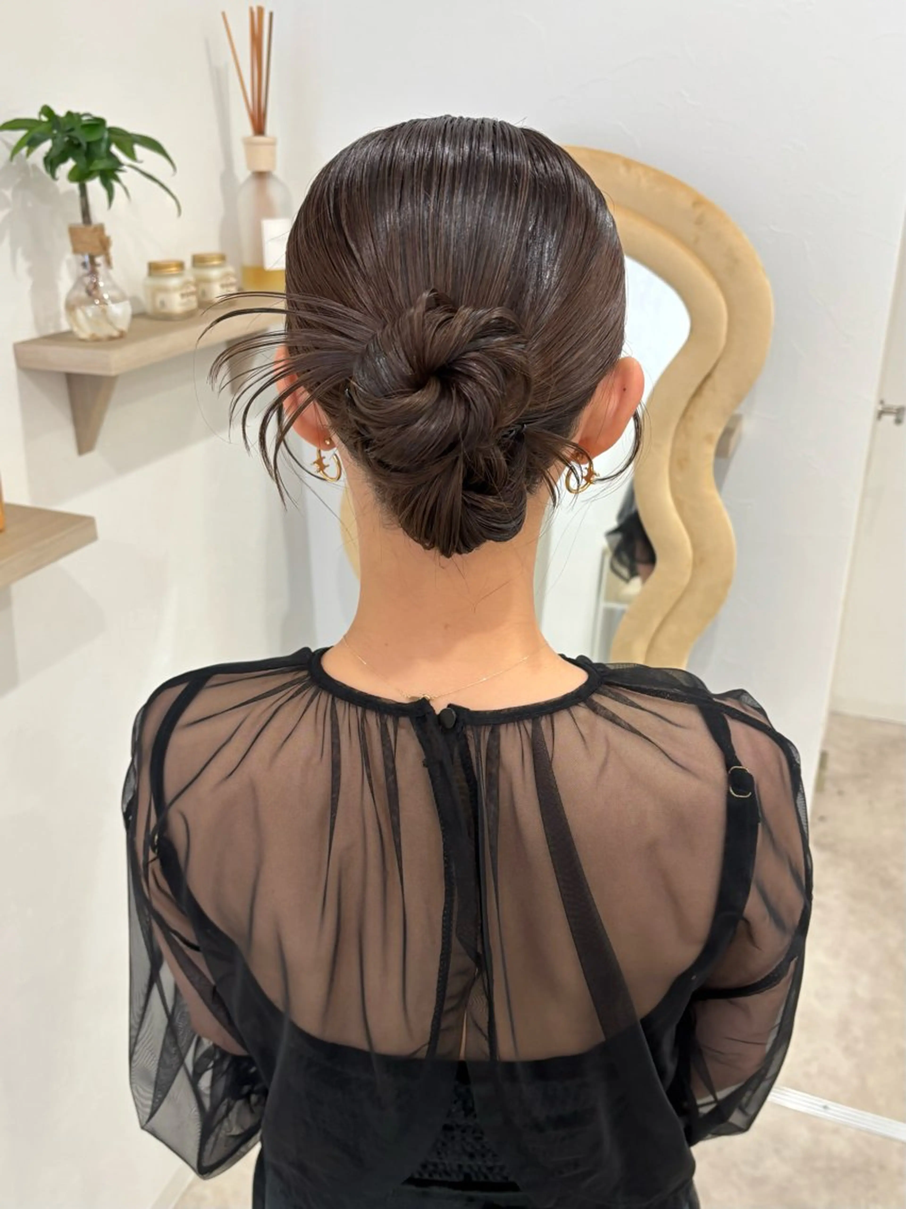 ヘアセットの写真