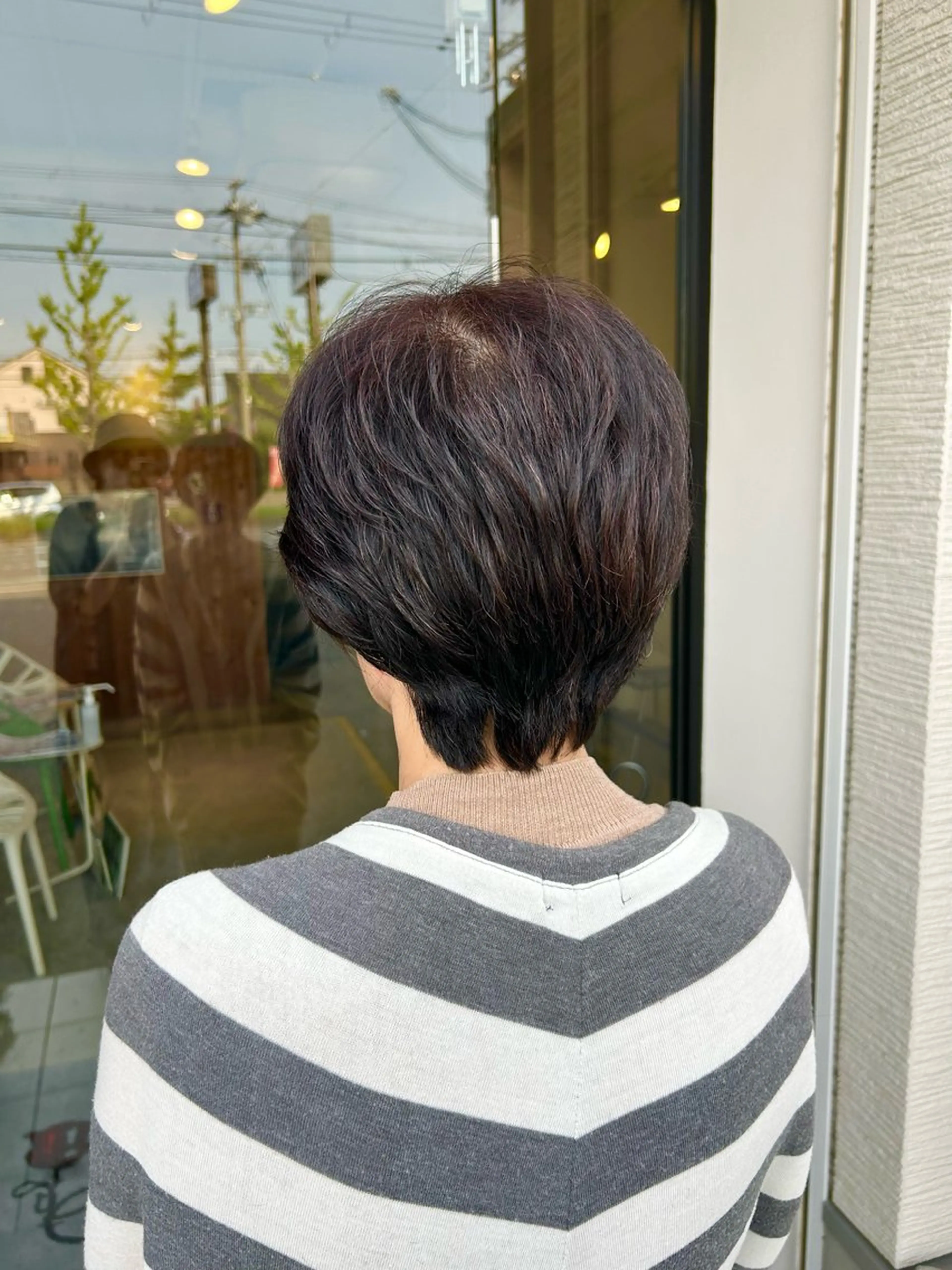 ショート ショートヘア 溝端 美紀のヘアスタイル