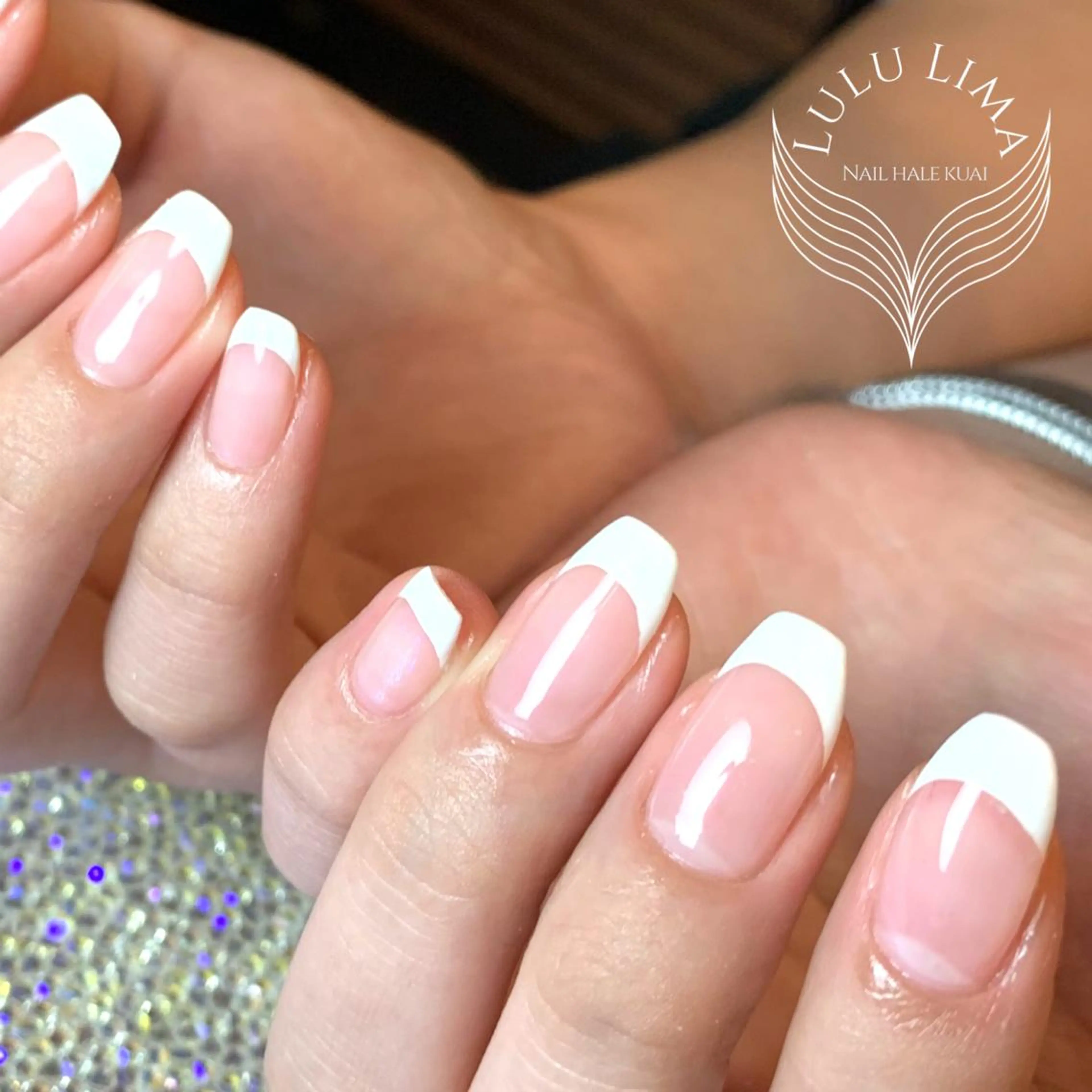 クリアベース+フレンチ（他店もオフ無料）の写真