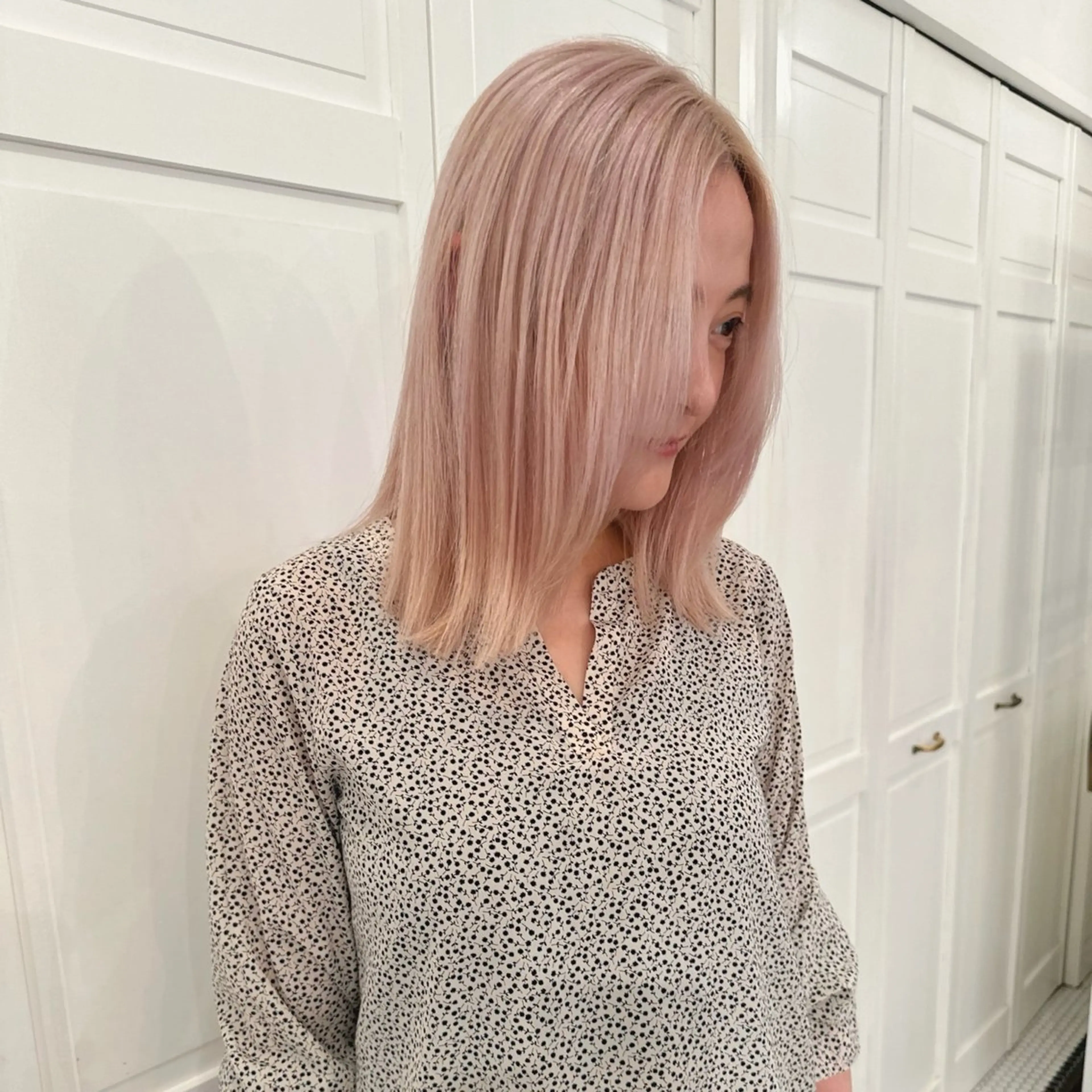 カラー 升方 楓のヘアスタイル