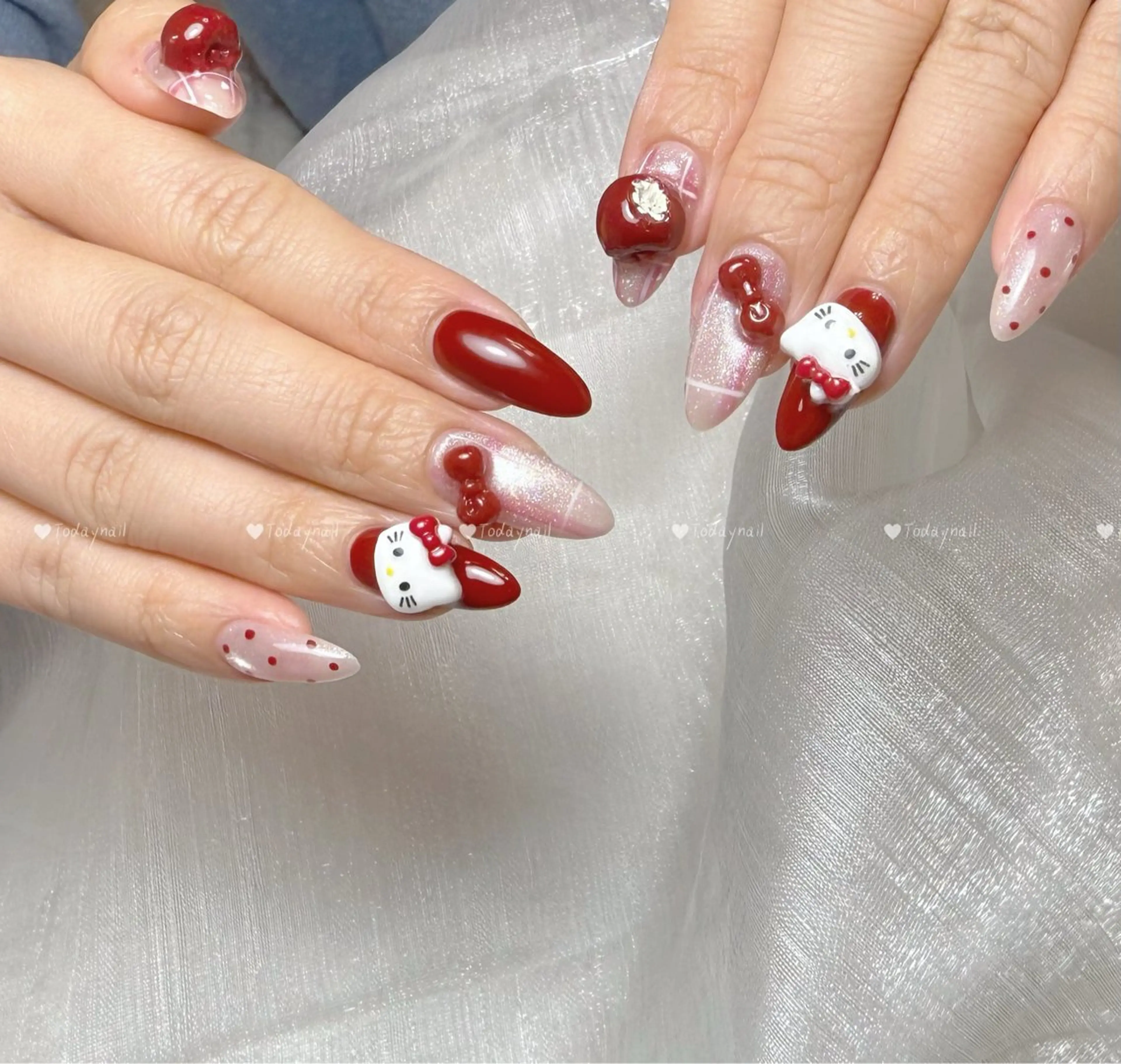 ネイル ハンドネイル 🎀Today nail💅のネイルデザイン