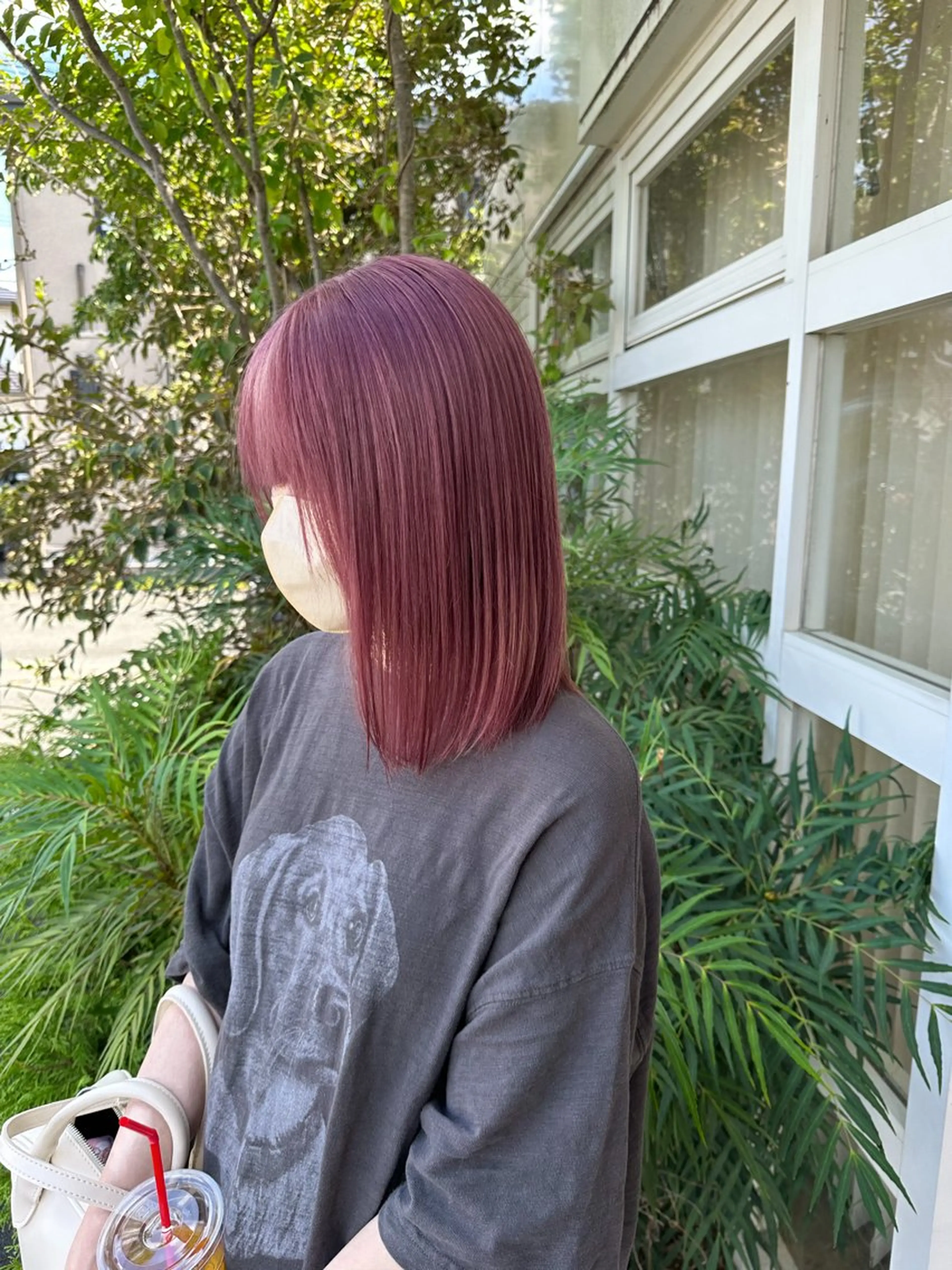ミディアム ヘアカラー 大橋 聖哉のヘアスタイル