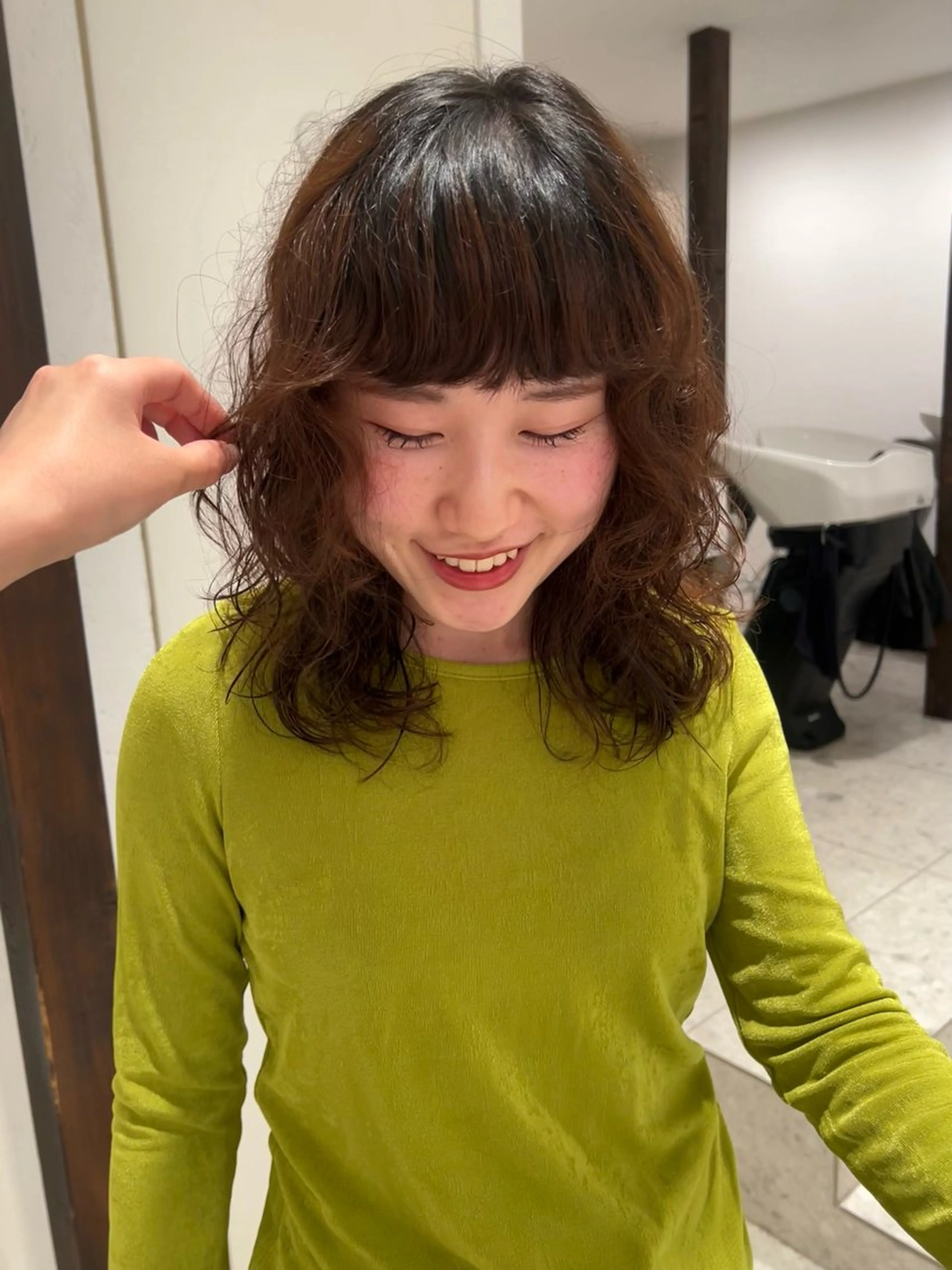 パーマ iwami rena /Nary河原町のヘアスタイル