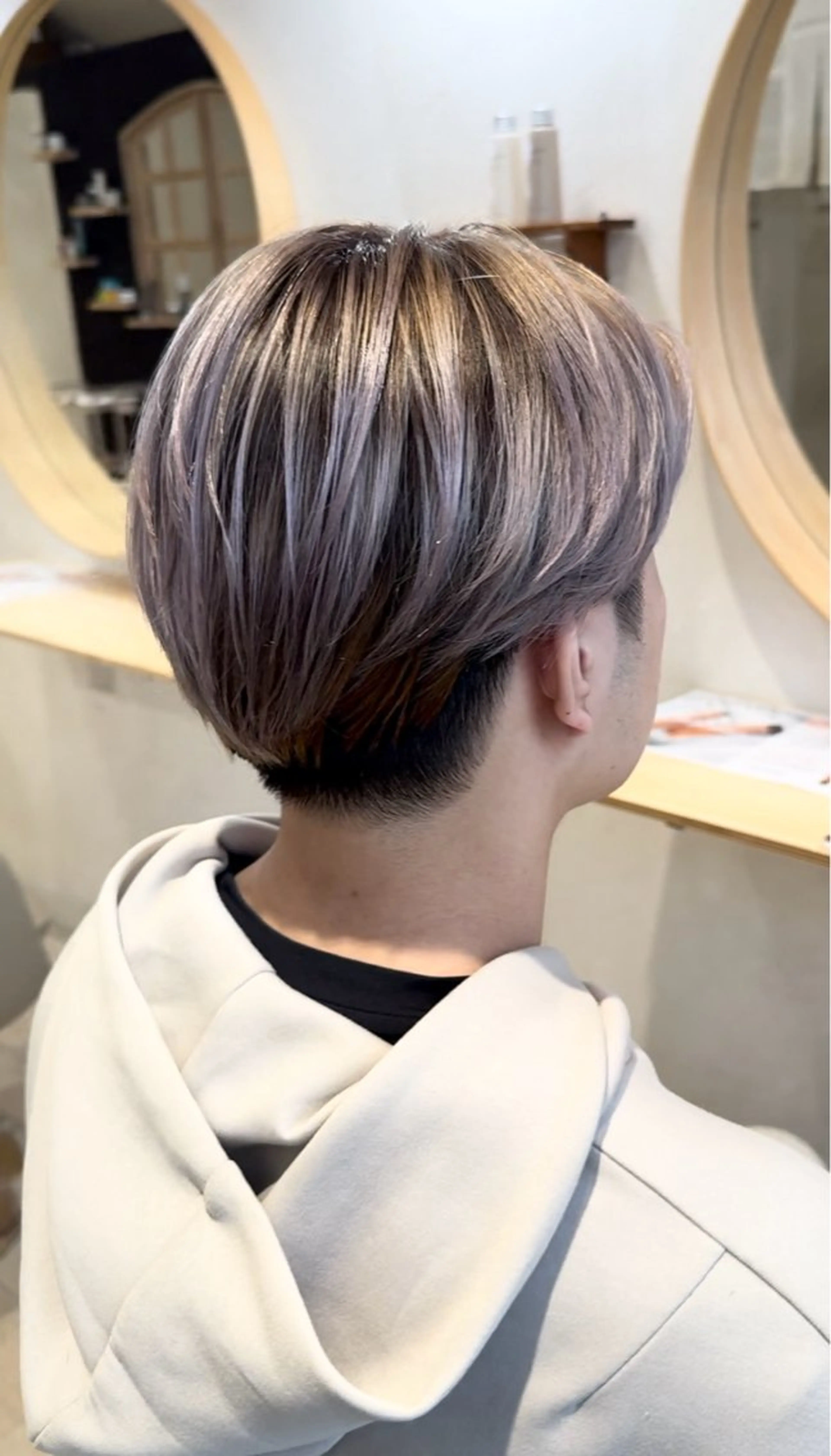 カラー メンズ メンズバレイヤージュ バレイヤージュ メンズ指名多数!! SiLO 田島のヘアスタイル